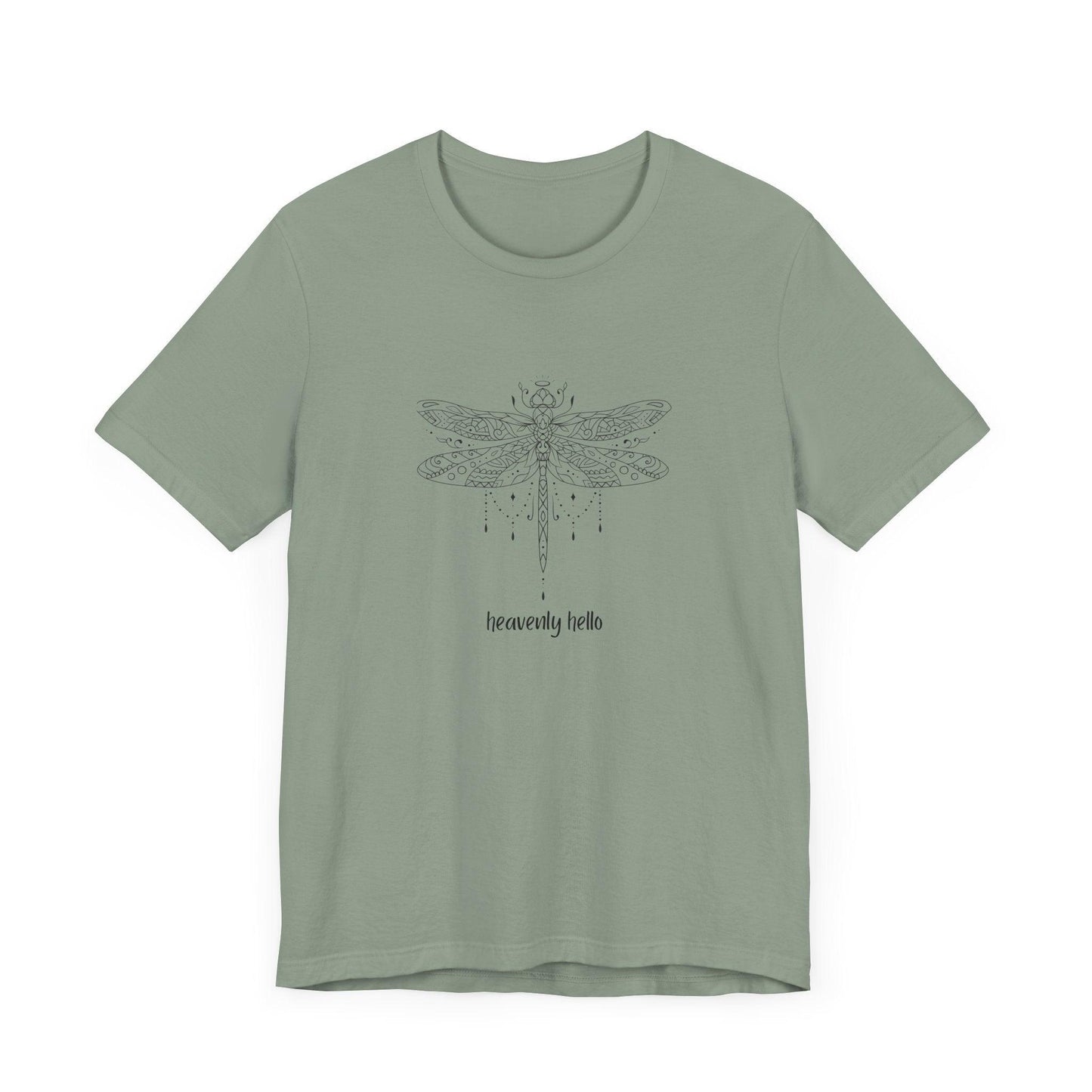 Heavenly Hello Unisex Jersey Tee - 🕊️ Carry a Piece of Heaven Close to Your Heart 🕊️ - Whippie's