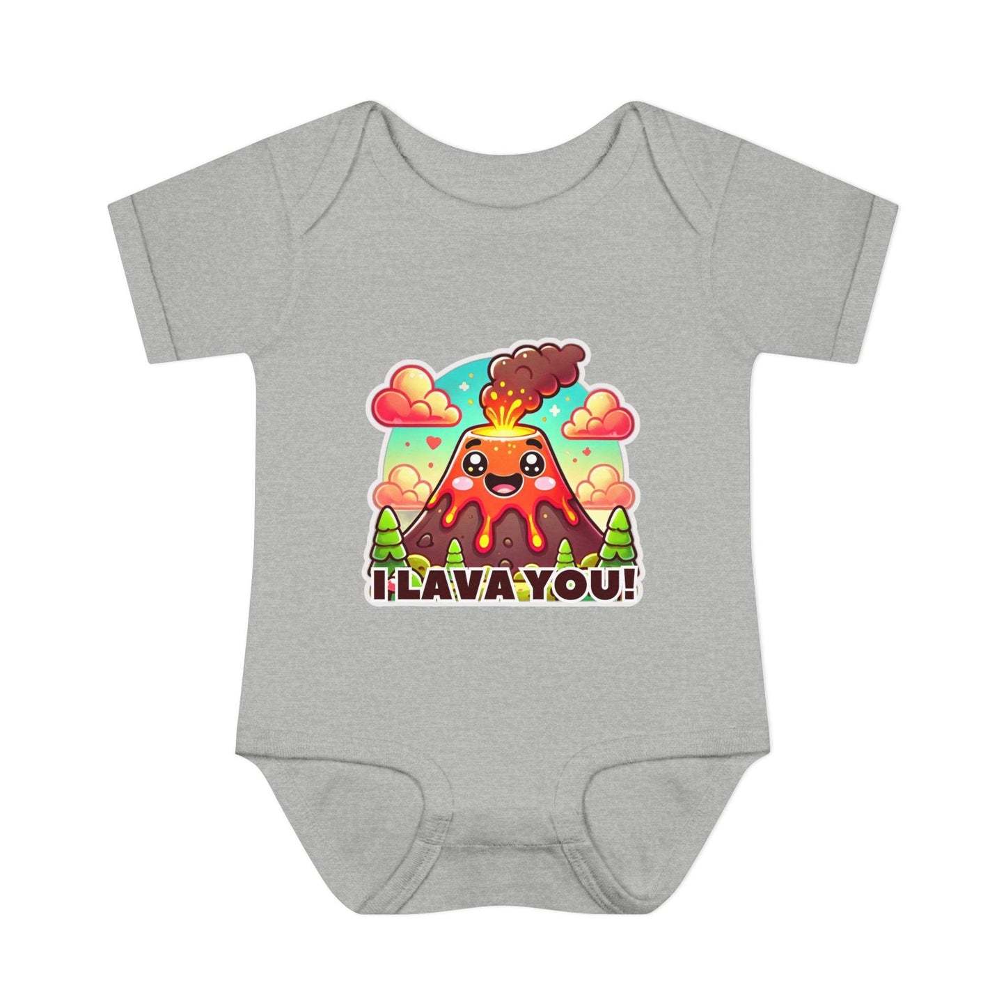 I Lava You - Baby Onesie ❤️🌋 - Whippie's