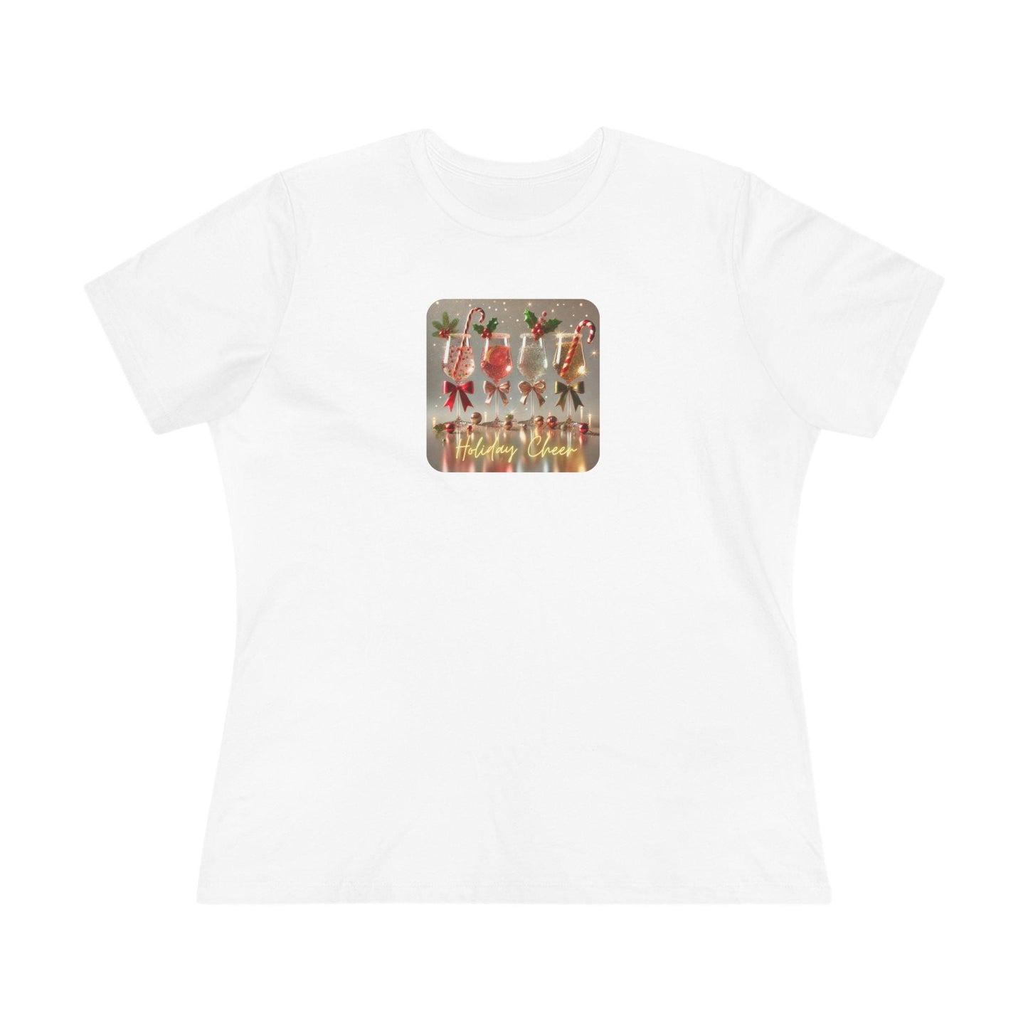 Holiday Cheer - Sip, Smile, Repeat 🥂🎄 - Women's Softstyle Tee - Whippie's