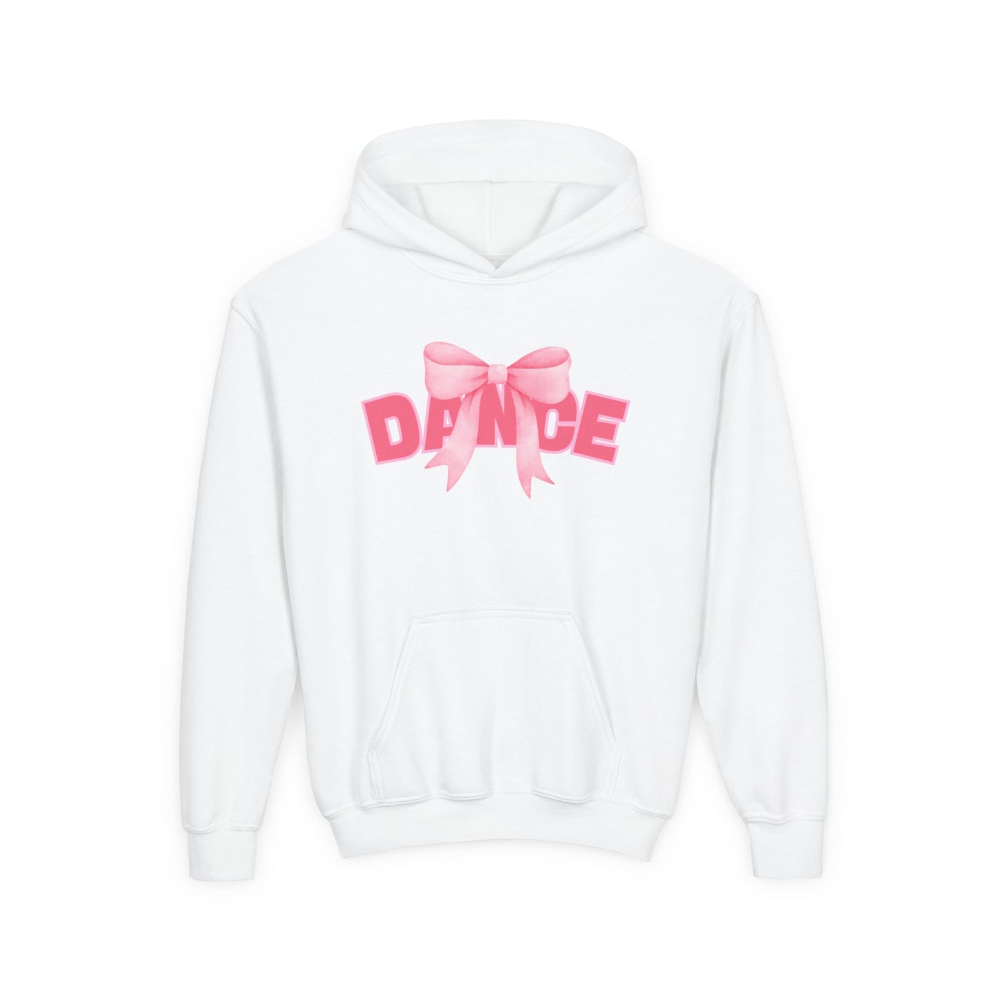 DANCE Team Dance Competition Love of Dance - Pink Coquette Bow Hoodie - Whippie's