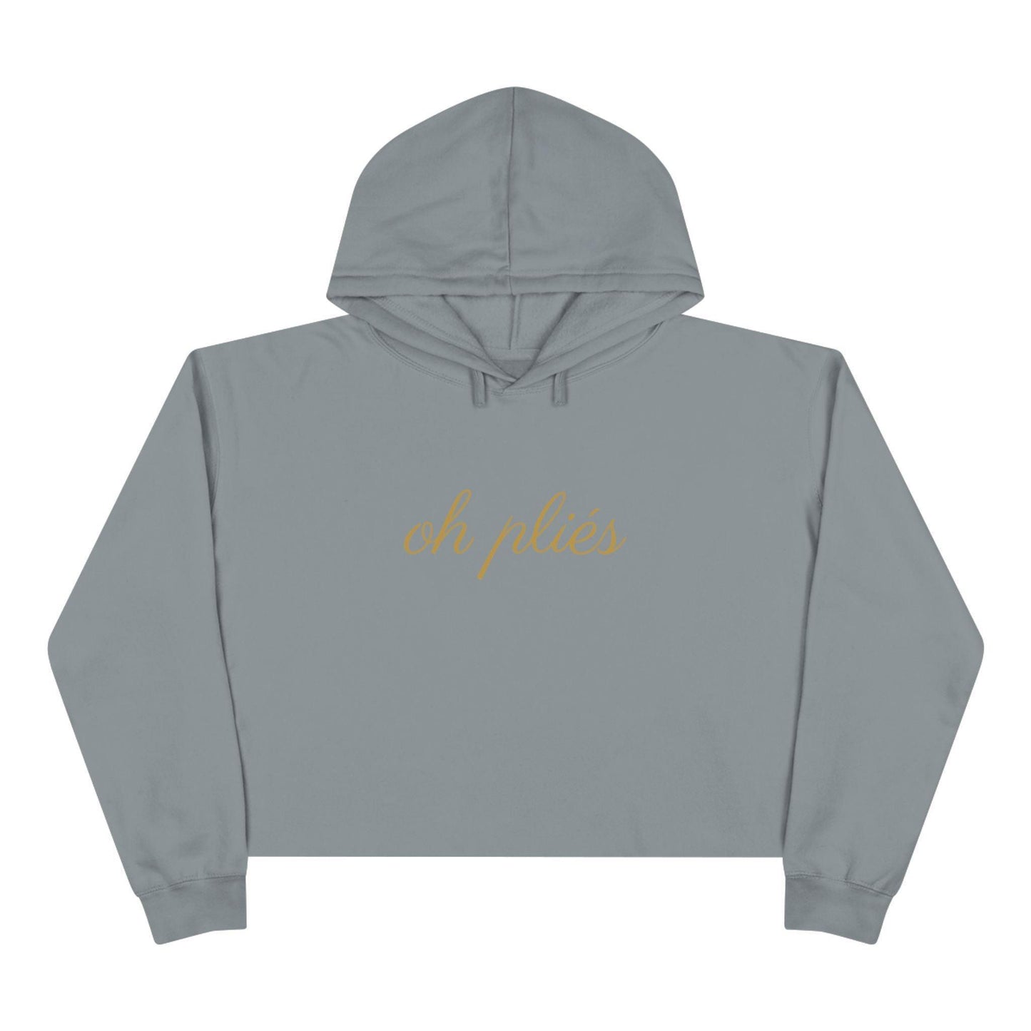 ✨ Oh Pliés ✨ Women's Cropped Hoodie 💖 - Whippie's