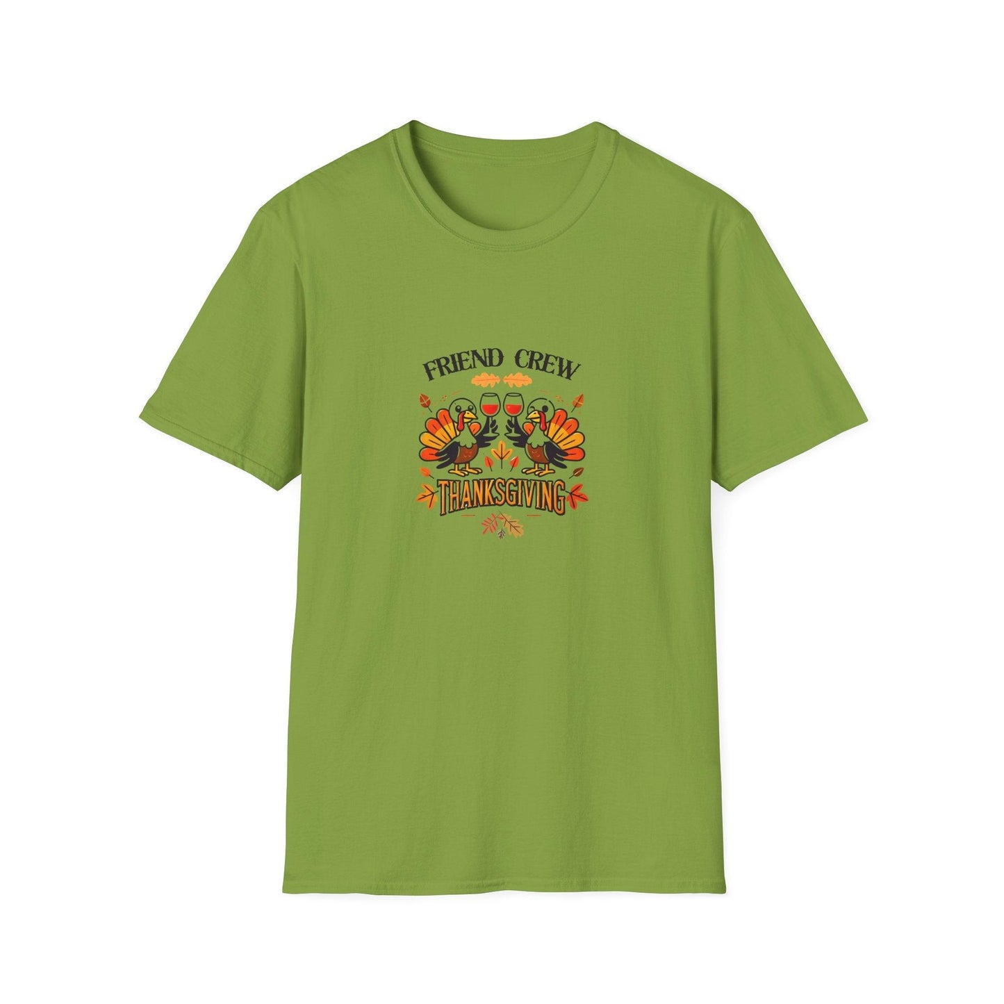 Thanksgiving Friends Crew - Cheers to the Crew! š¦š„š Unisex T-Shirt - Whippie's