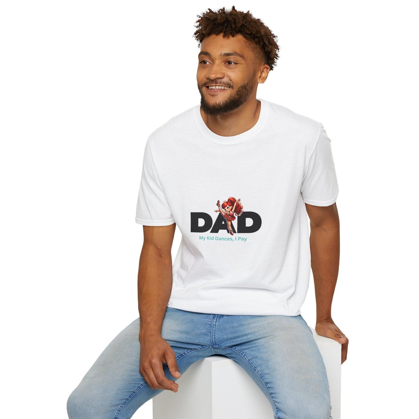 Dance Dad: Red Hair Dancer T-Shirt - Whippie's