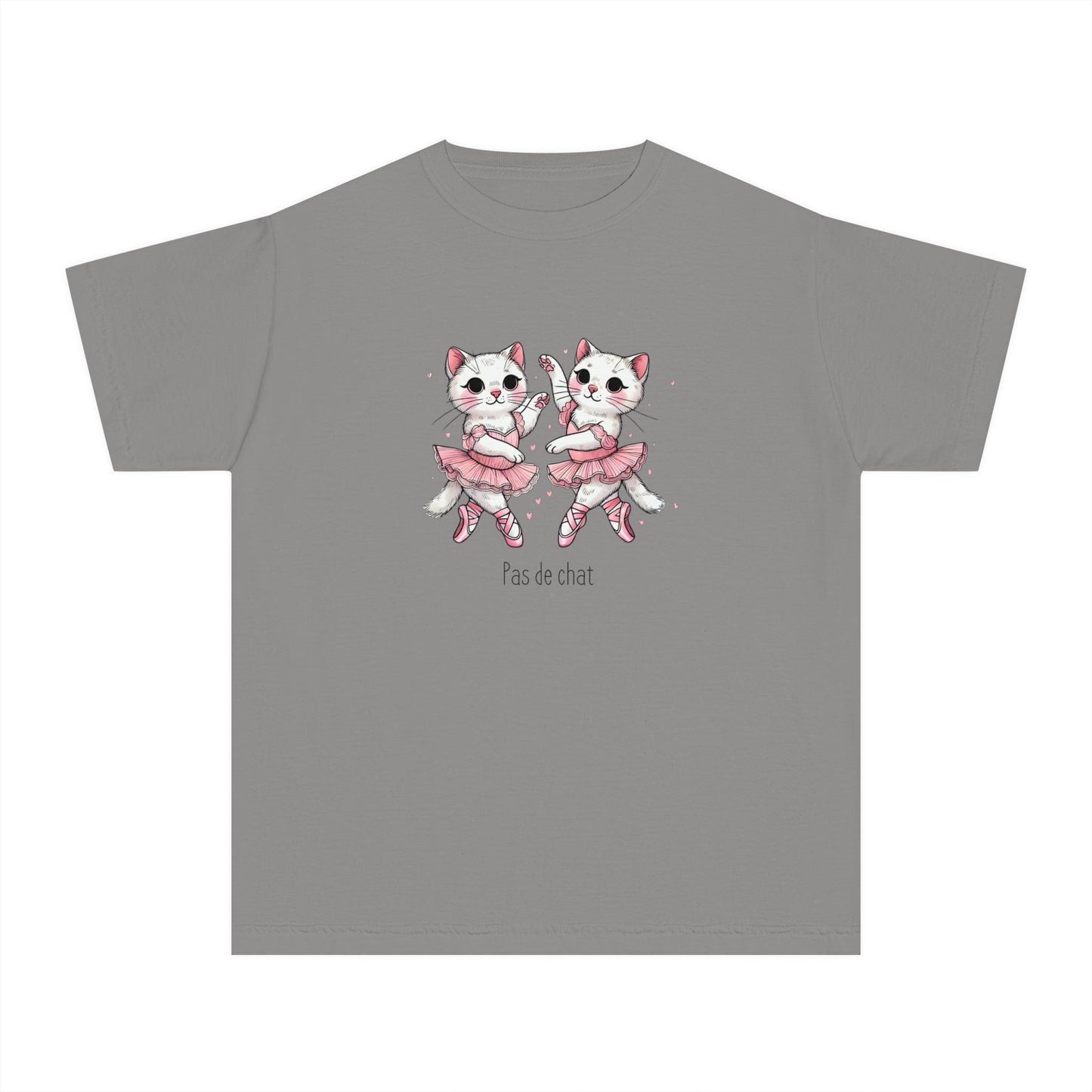🐈⬛ Pas de Chat 🩰 Youth Midweight Tee ✨ - Whippie's