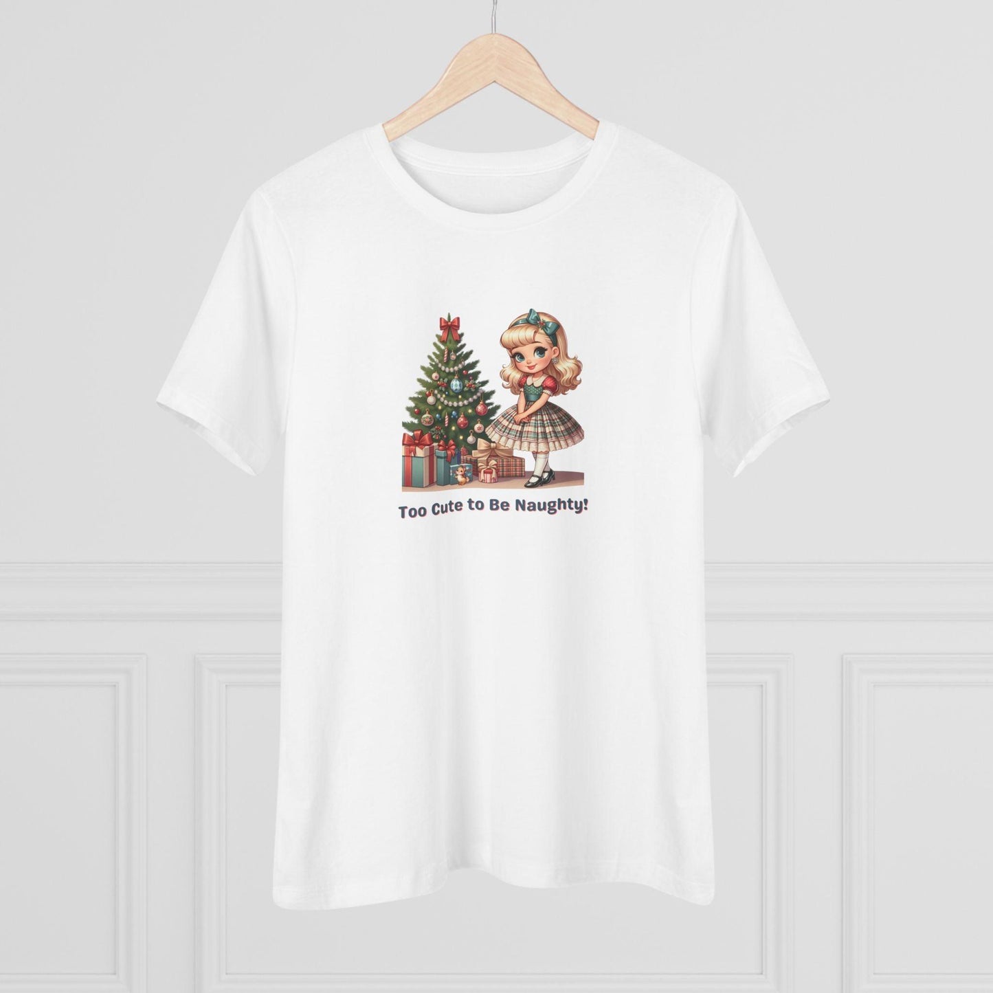 Too Cute to be Naughty - Women's Softstyle Tee - Whippie's
