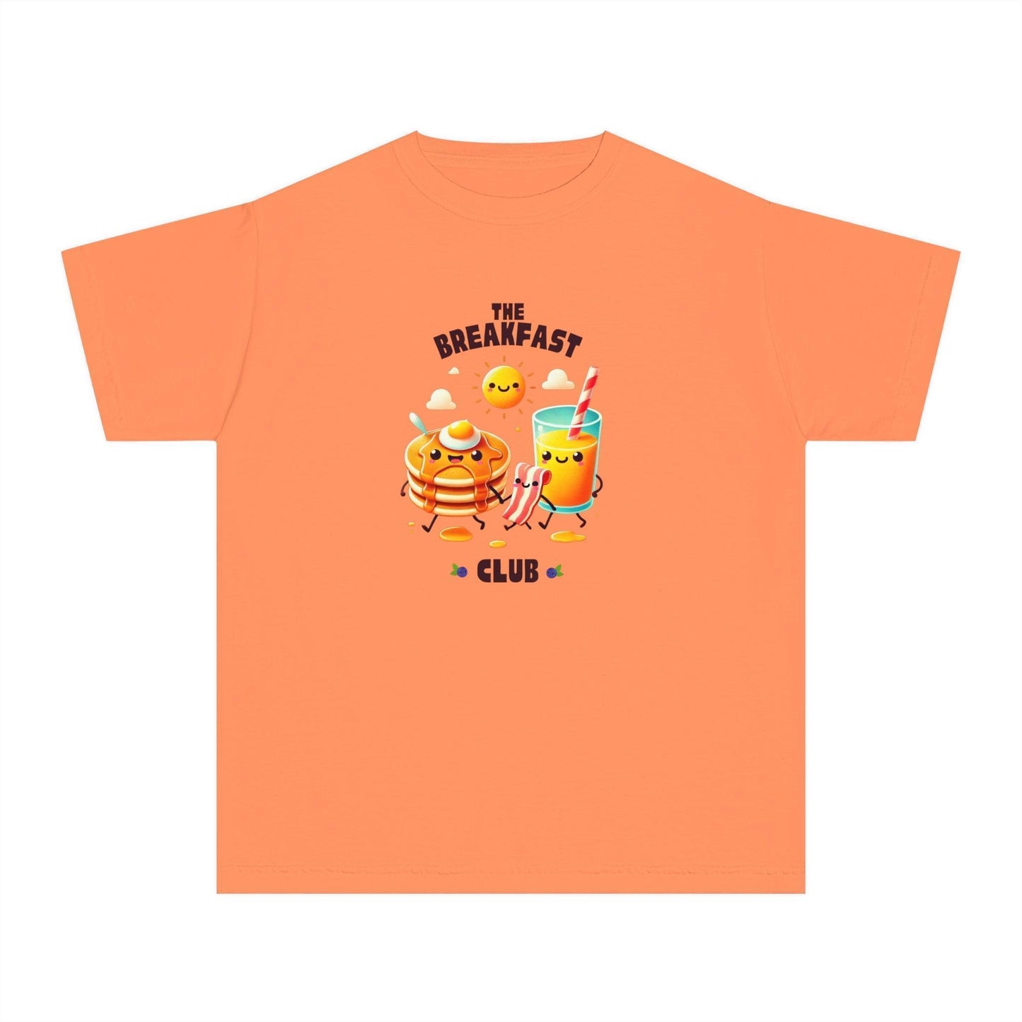 🥞 Breakfast Club 🍳 Youth Midweight Tee ☀️ Rise and shine, breakfast time! - Whippie's