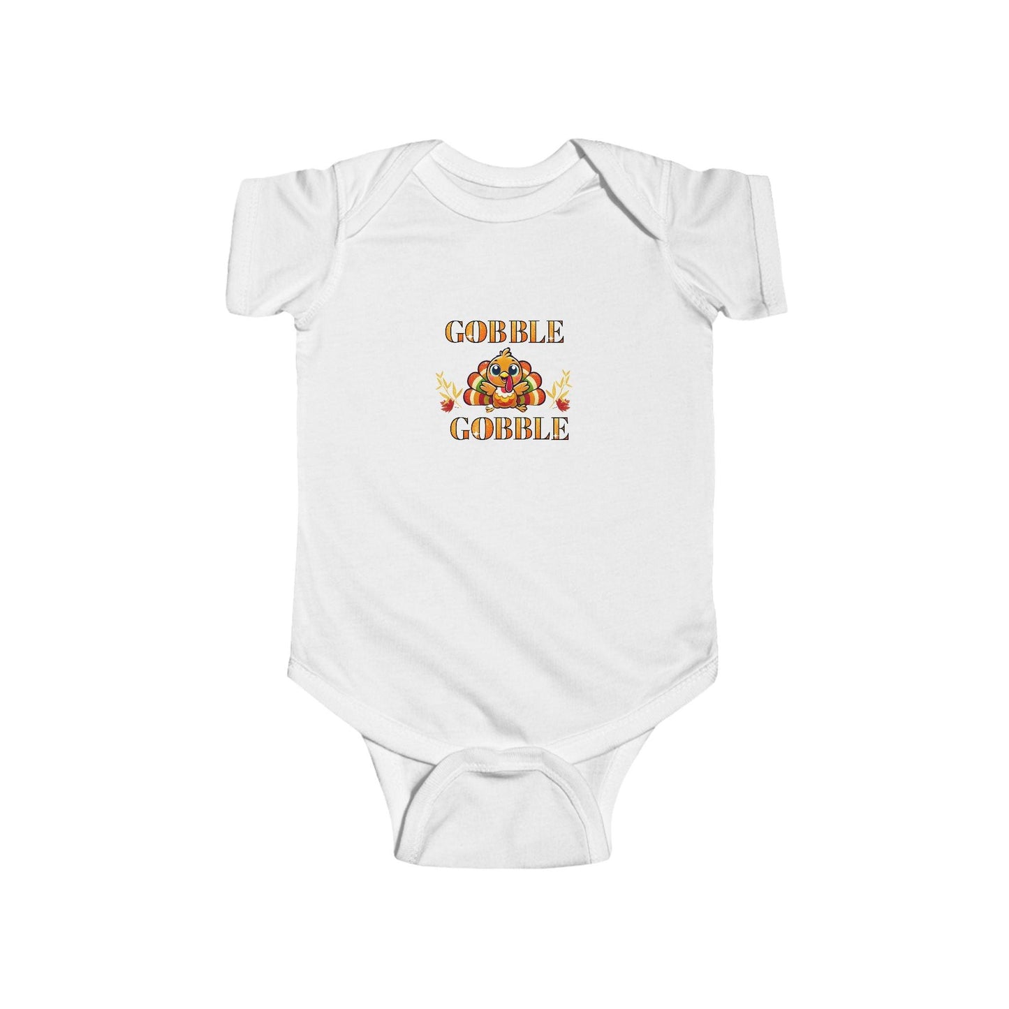 Thanksgiving Collection: GOBBLE GOBBLE Baby Onesie Celebrate Thanksgiving in Style! - Whippie's