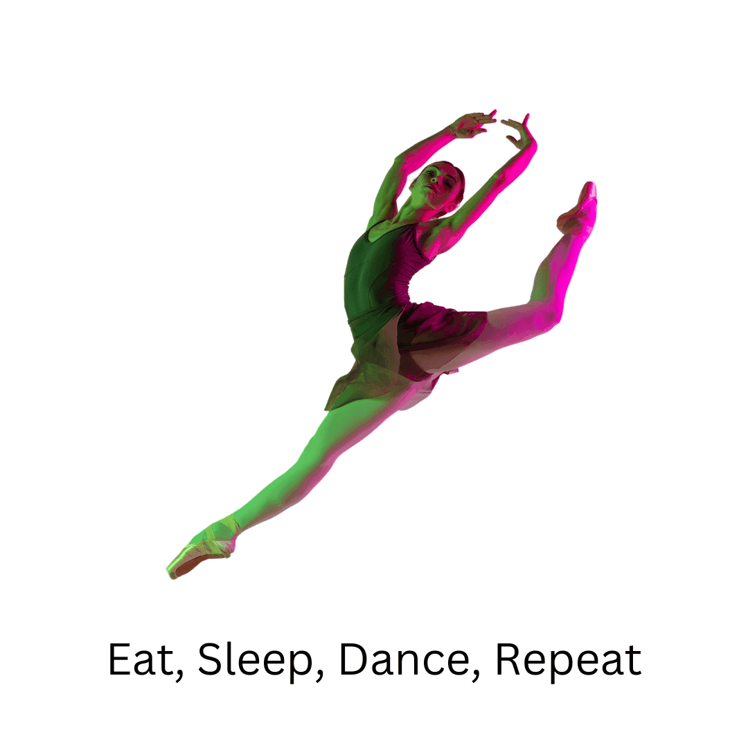 Eat, Sleep, Dance, Repeat Kids' Tee! 💃🕺 🎶🔄 - Whippie's