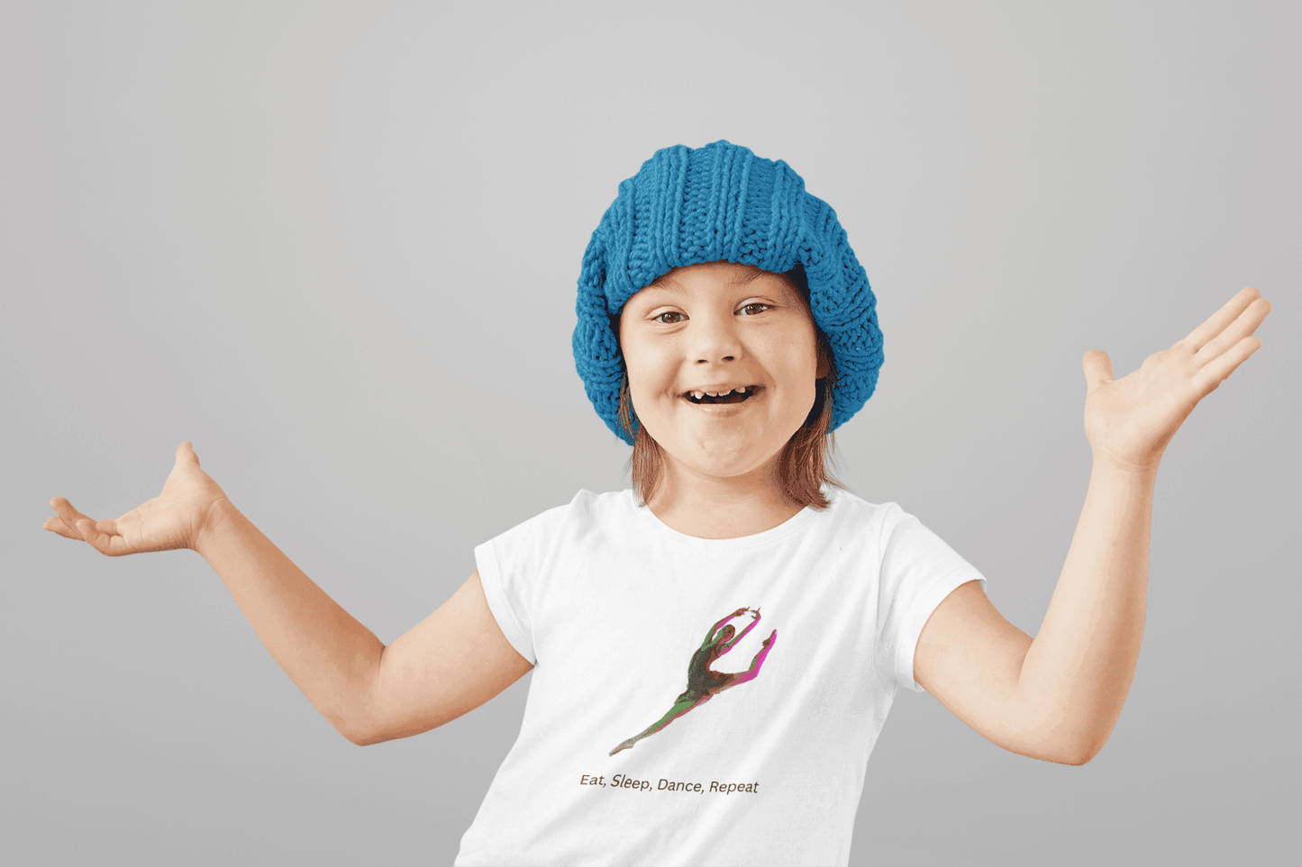 Eat, Sleep, Dance, Repeat Kids' Tee! 💃🕺 🎶🔄 - Whippie's