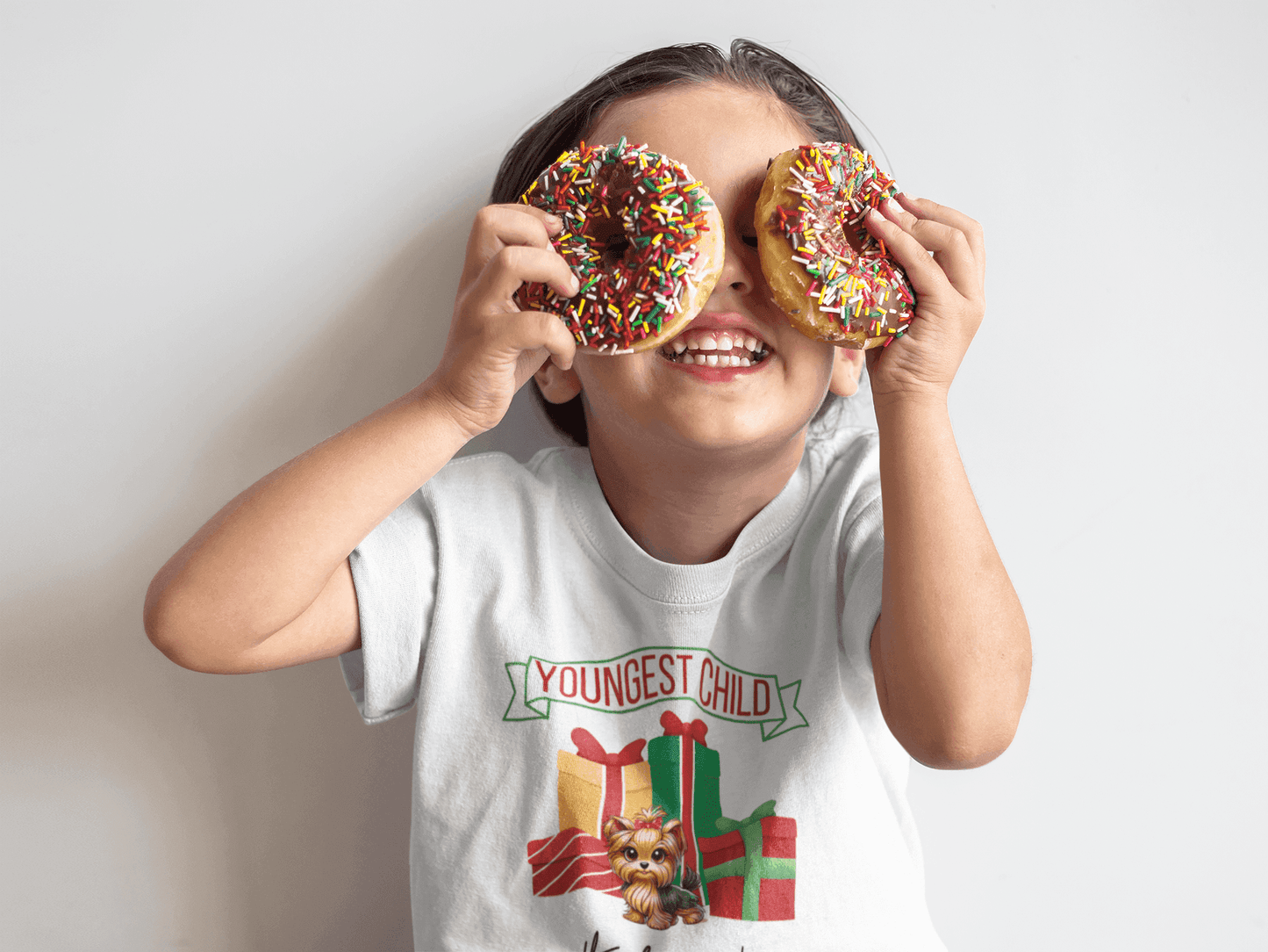 Youngest Child, The Favorite ๐๐ถYorkie - Kids' Tee! ๐๐ - Whippie's