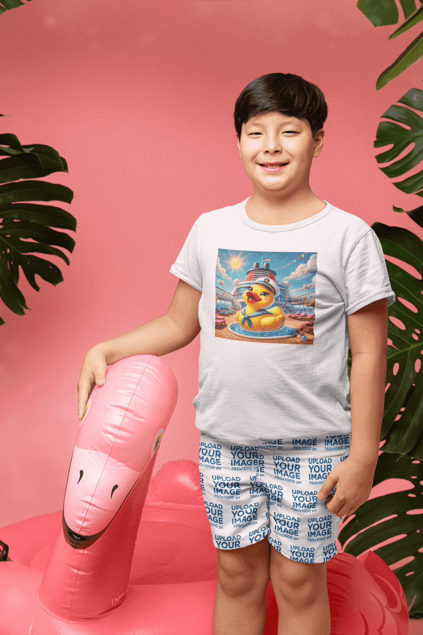 Duck on the Loose! Hilarious Cruise Ship Hide-and-Seek 🛳️ Kid's Tee 🐤 - Whippie's