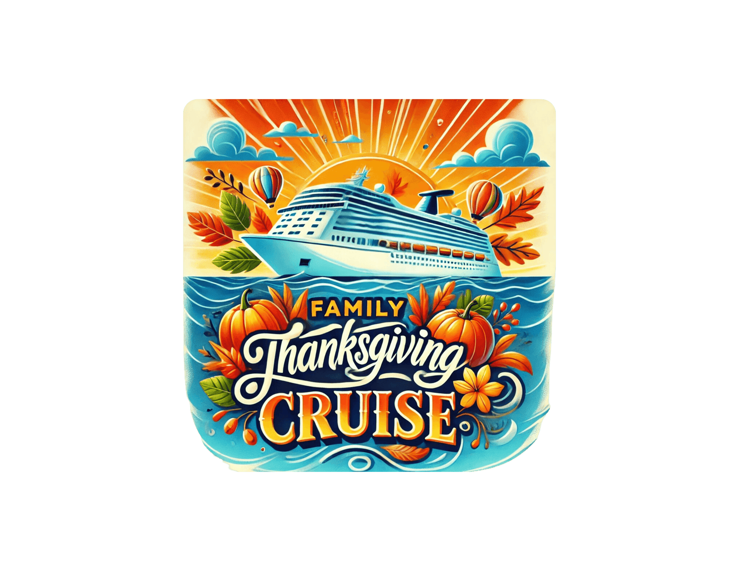 Family Thanksgiving Cruise - Onesie - Whippie's