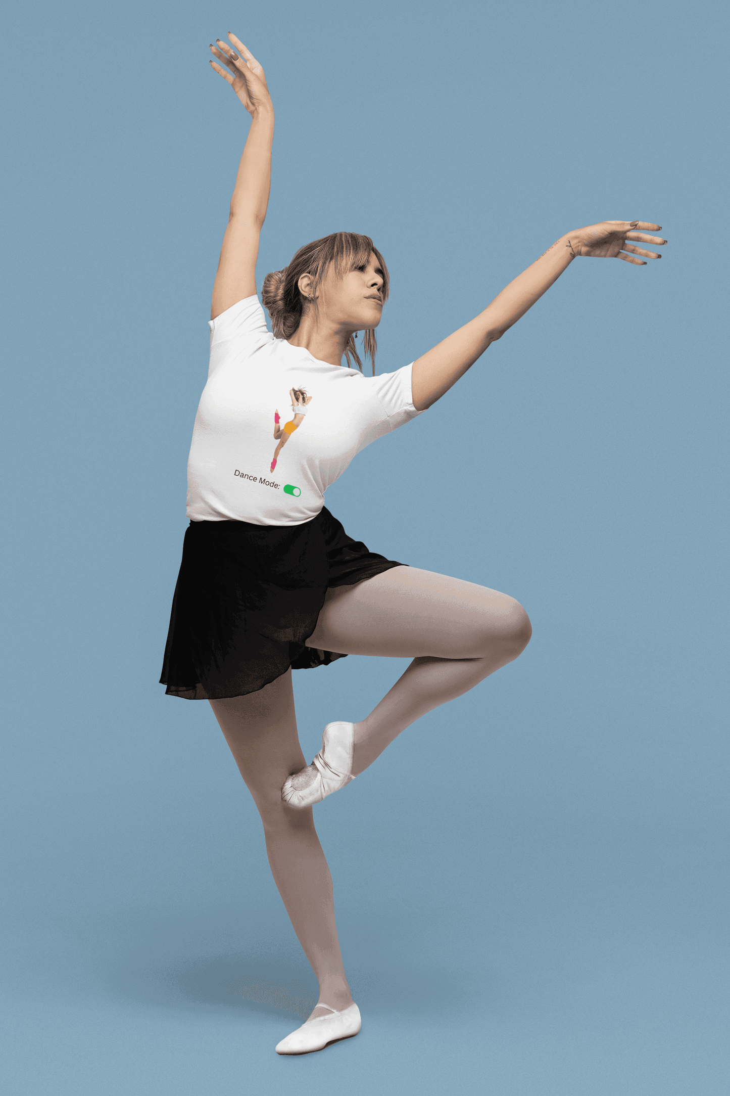 Dance Mode: Toggle On Women's Softstyle Tee 💃 🕺 - Whippie's