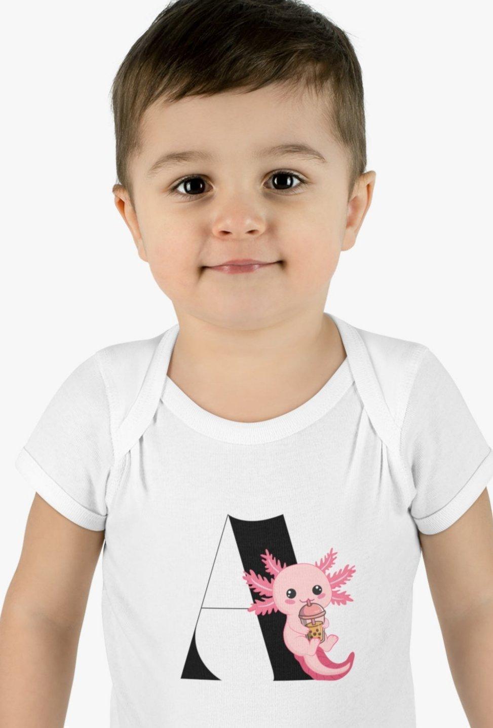 Alphabet Adventures: A is for Axolotyl! ✨ Onesie - Whippie's