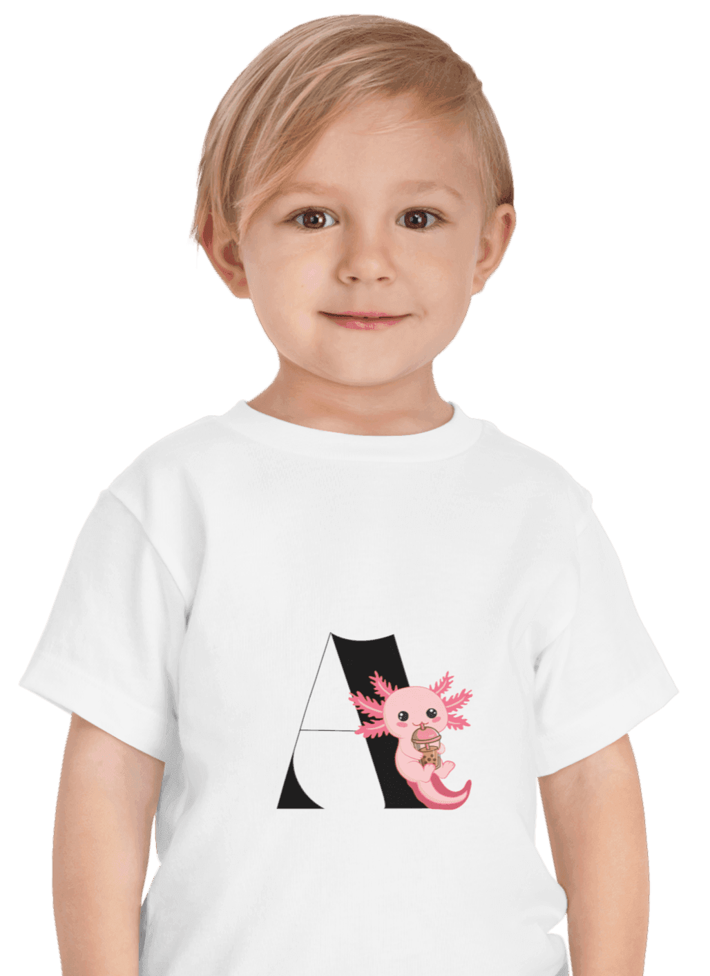 Alphabet Adventures: A is for Axolotyl! ✨ Toddler T-Shirt - Whippie's