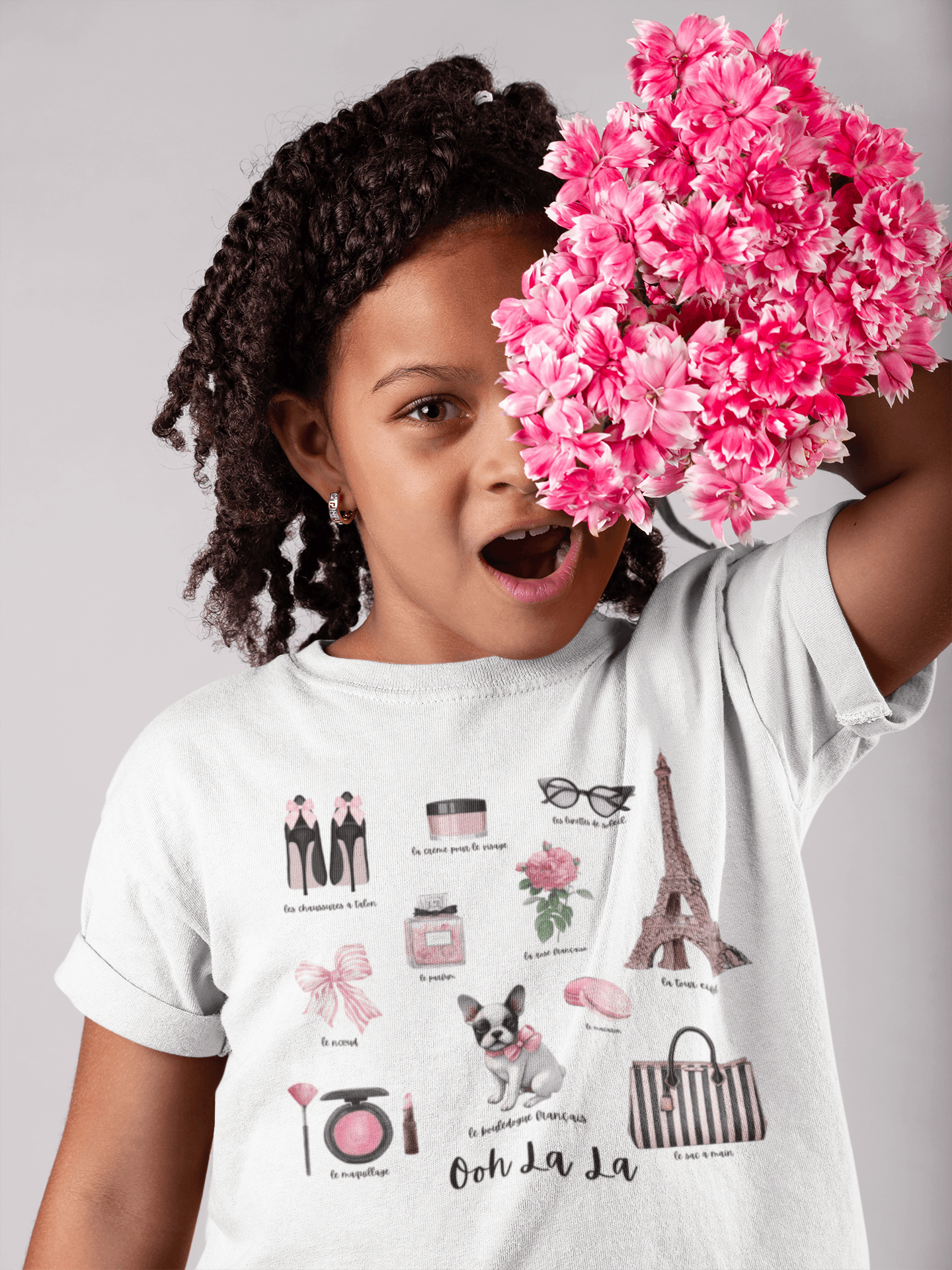 "Ooh La La!" French Chic Kids Heavy Cotton™ Tee! - Whippie's