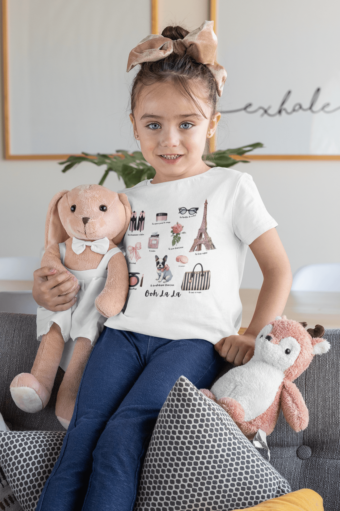 "Ooh La La!" French Chic Kids Heavy Cotton™ Tee! - Whippie's