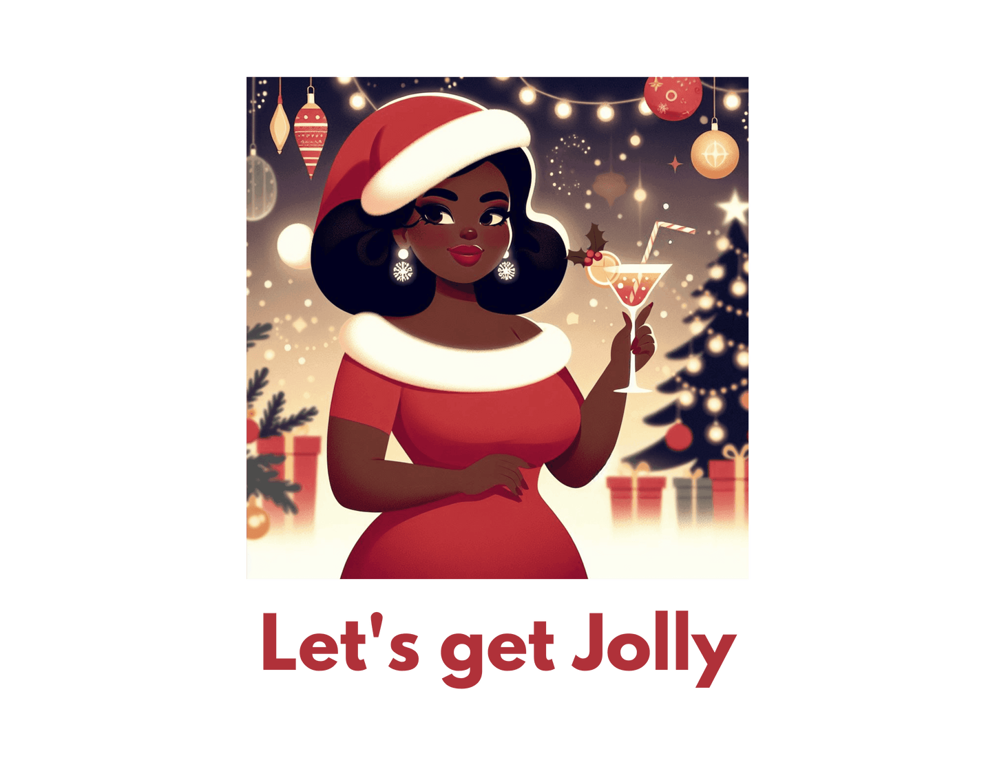 Let's Get Jolly - Women's Softstyle Tee - Whippie's
