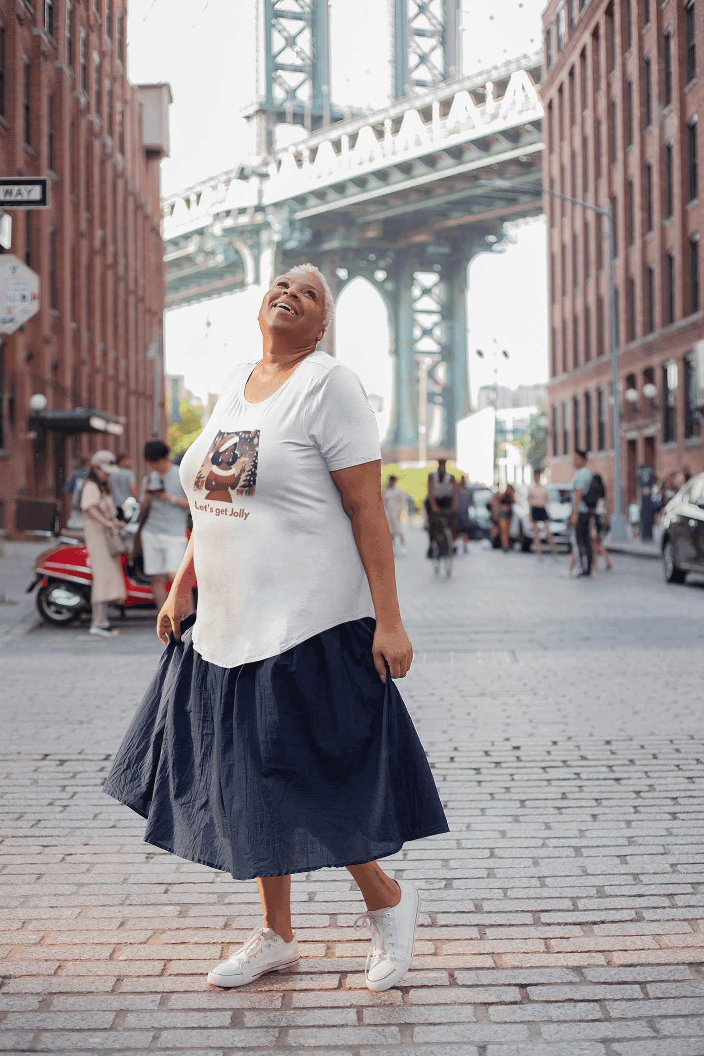 Let's Get Jolly - Women's Softstyle Tee - Whippie's