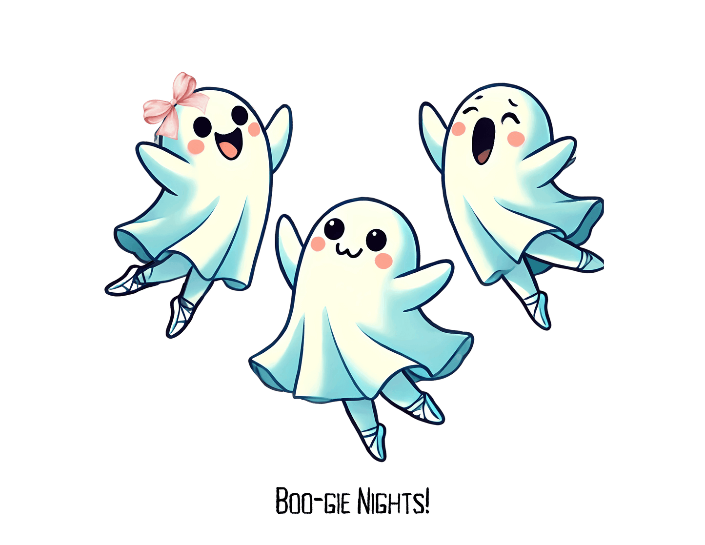 Boo-gie Nights! - Women's Softstyle Tee - Whippie's