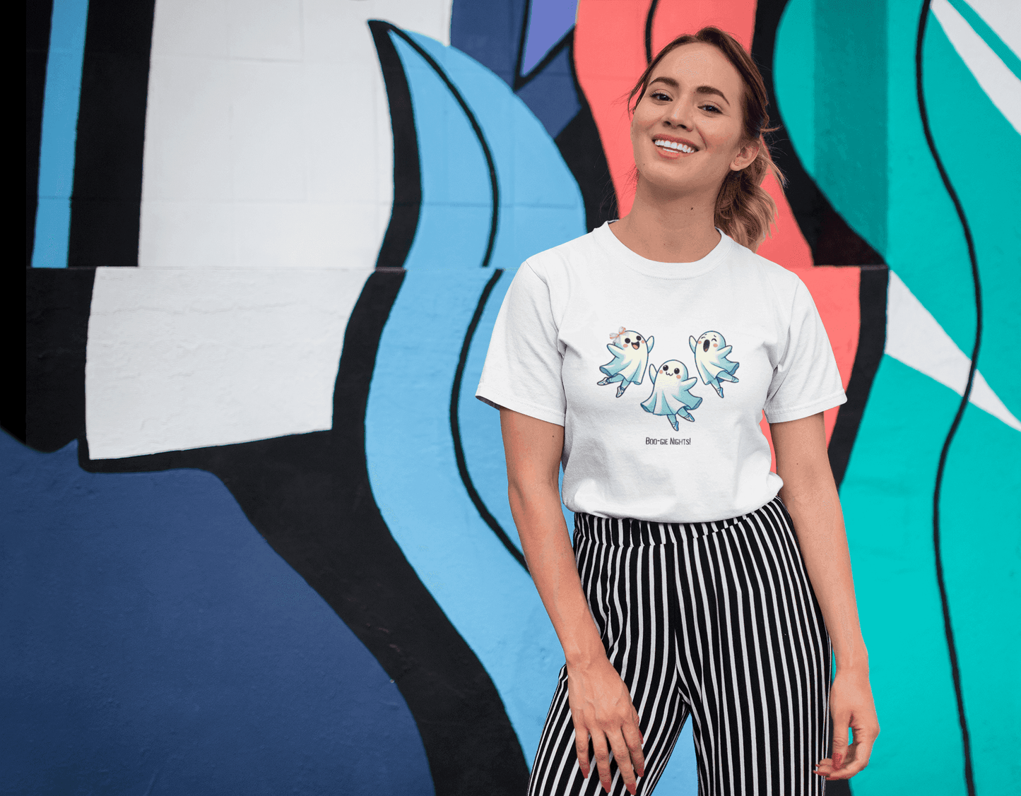 Boo-gie Nights! - Women's Softstyle Tee - Whippie's