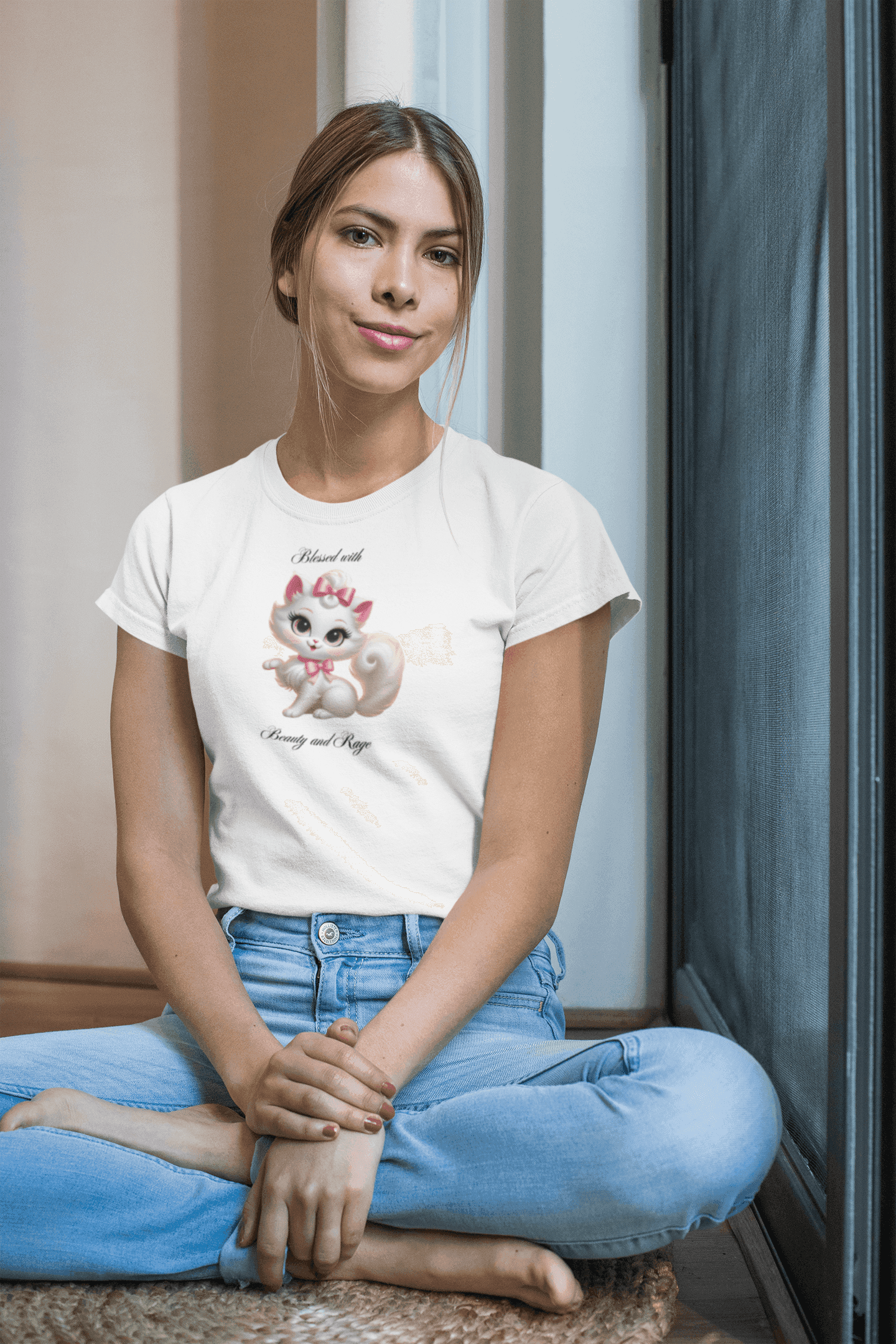 Blessed with Beauty & Rage - Women's Favorite Tee ๐ฑ๐ - Whippie's