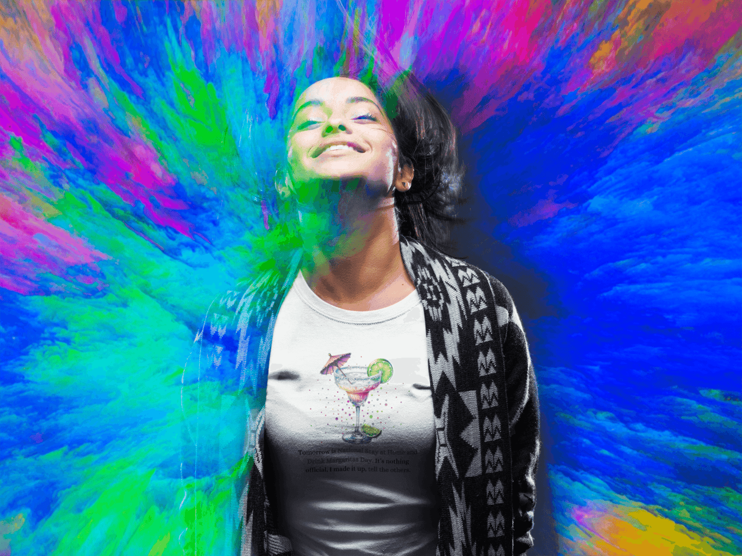 Margarita Day, It's Official (Because I Said So!) 🍹 - Women's Cotton Tee 🍹 - Whippie's