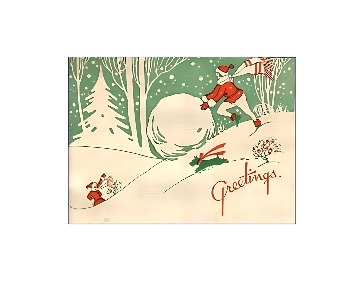 Greetings - Snow Fun - Women's Tee - Whippie's