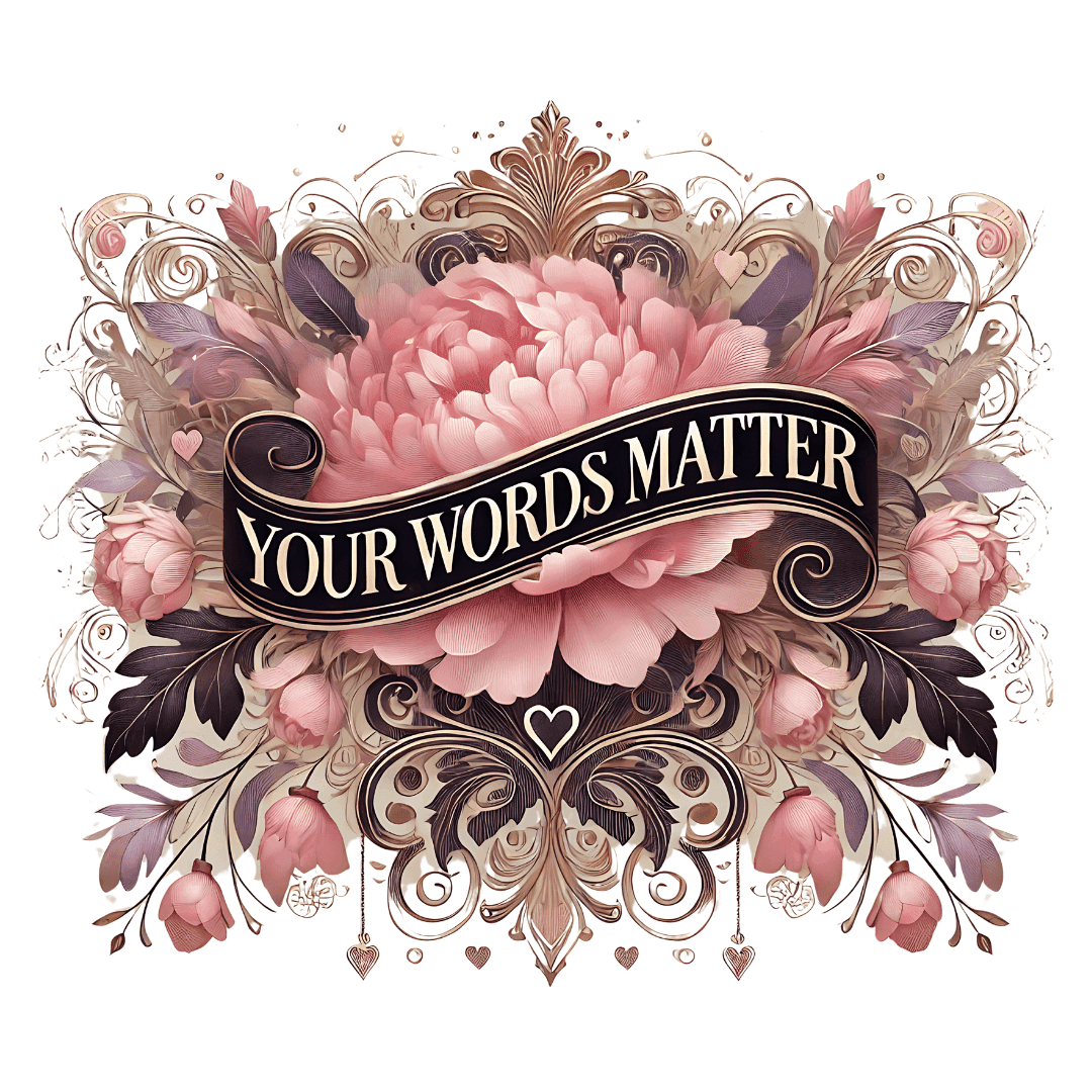 ๐ผ Your Words Matter ๐ฌ Women's Crop Tee ๐ธ - Whippie's