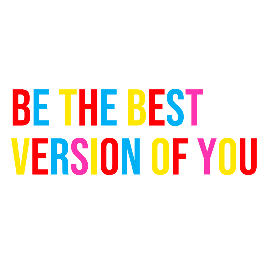✨ BE THE BEST VERSION OF YOU ✨ Unisex Jersey Tee 🌈 - Whippie's