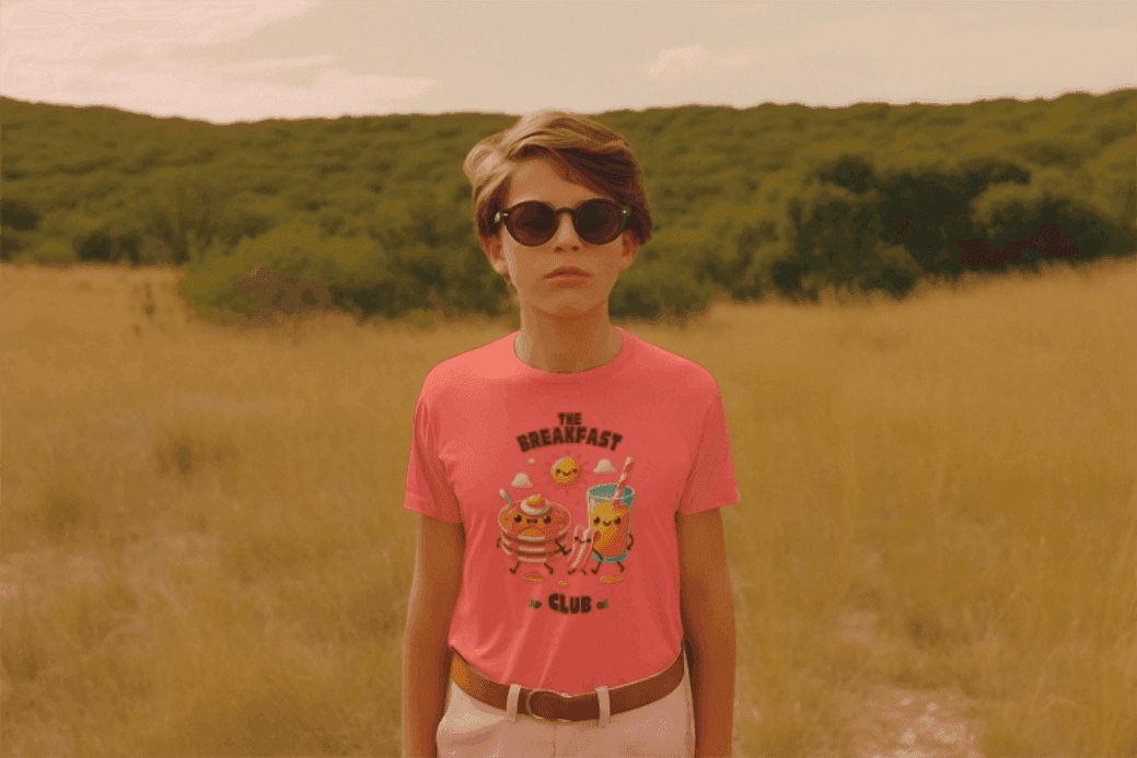 🥞 Breakfast Club 🍳 Youth Midweight Tee ☀️ Rise and shine, breakfast time! - Whippie's