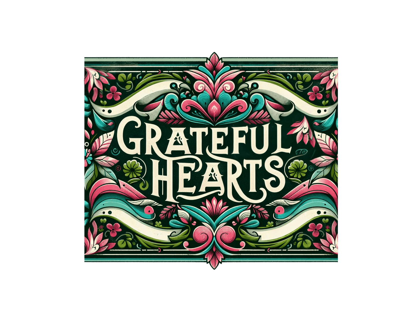 Grateful Hearts - Give Thanks with a Grateful Heart! 🧡💛🤎 Unisex T-Shirt - Whippie's