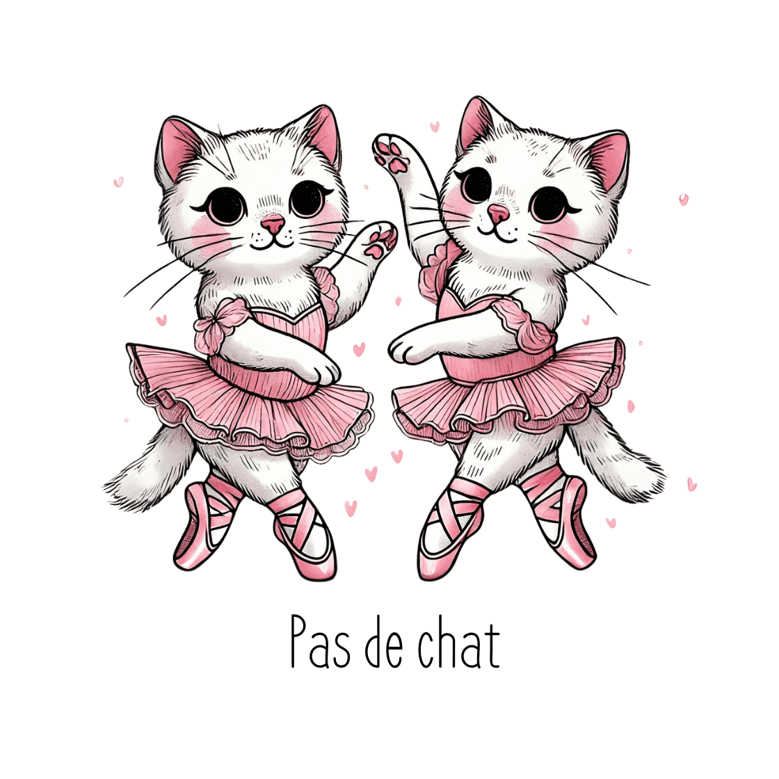 🐈⬛ Pas de Chat 🩰 Youth Midweight Tee ✨ - Whippie's