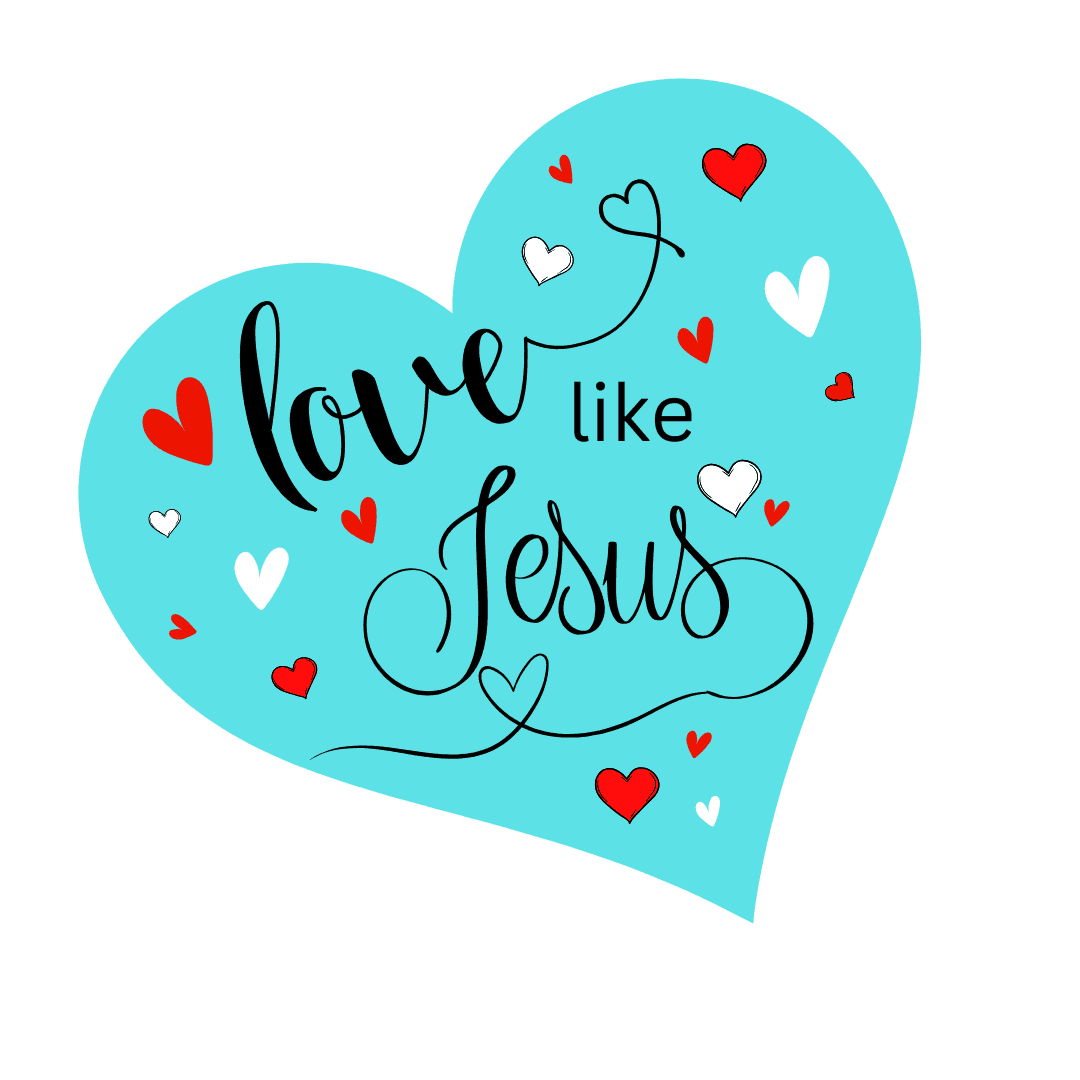 💙 Love Like Jesus ❤️ Unisex Jersey Tee ✨ Spread love and kindness. - Whippie's