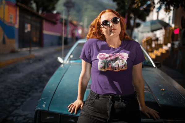 🌸 HOPE 🎀 Women's Tee 💖 A symbol of strength and resilience. - Whippie's