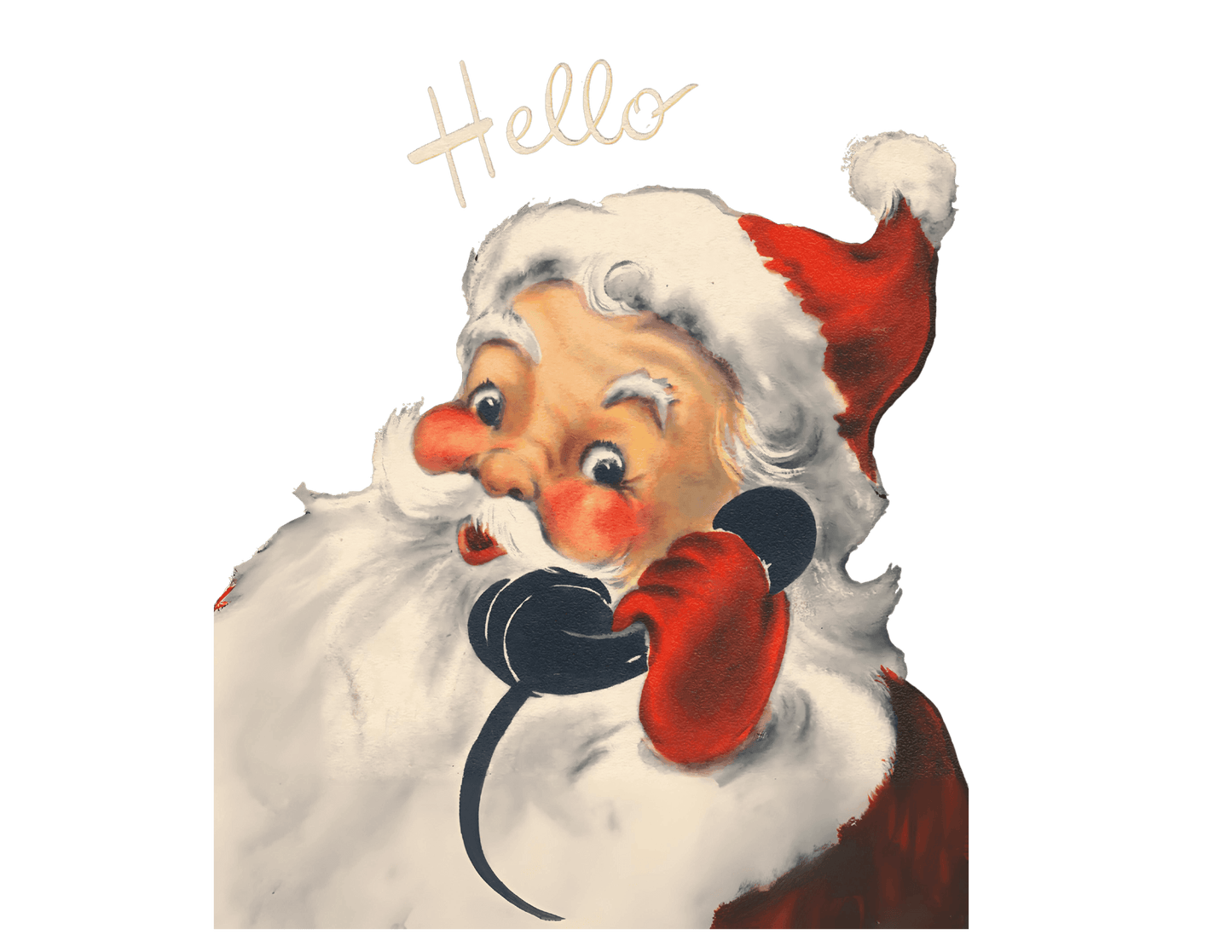 Santa's Calling to say Hello - Women's Tee - Whippie's