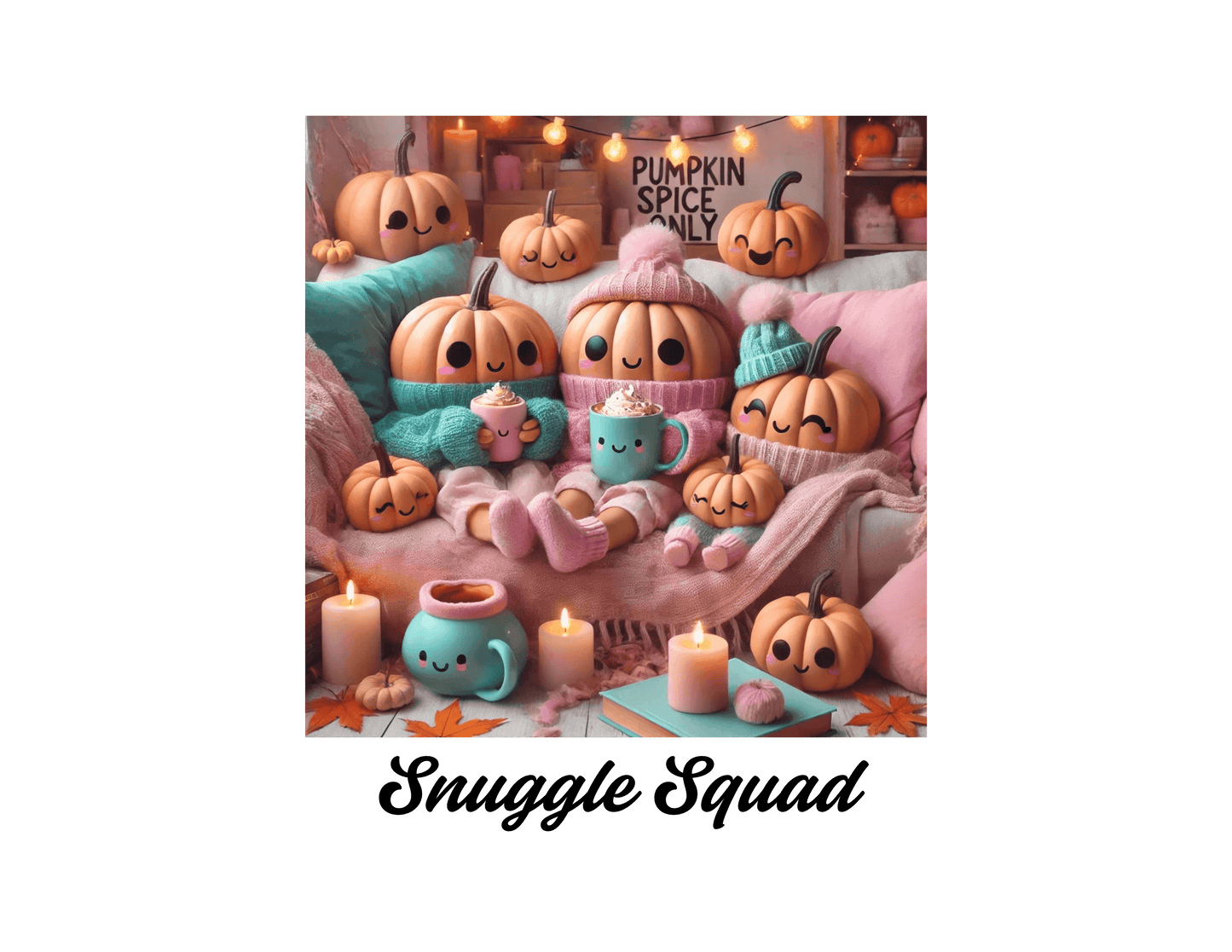Pumpkin Snuggle Squad - Women's Softstyle Tee - Whippie's