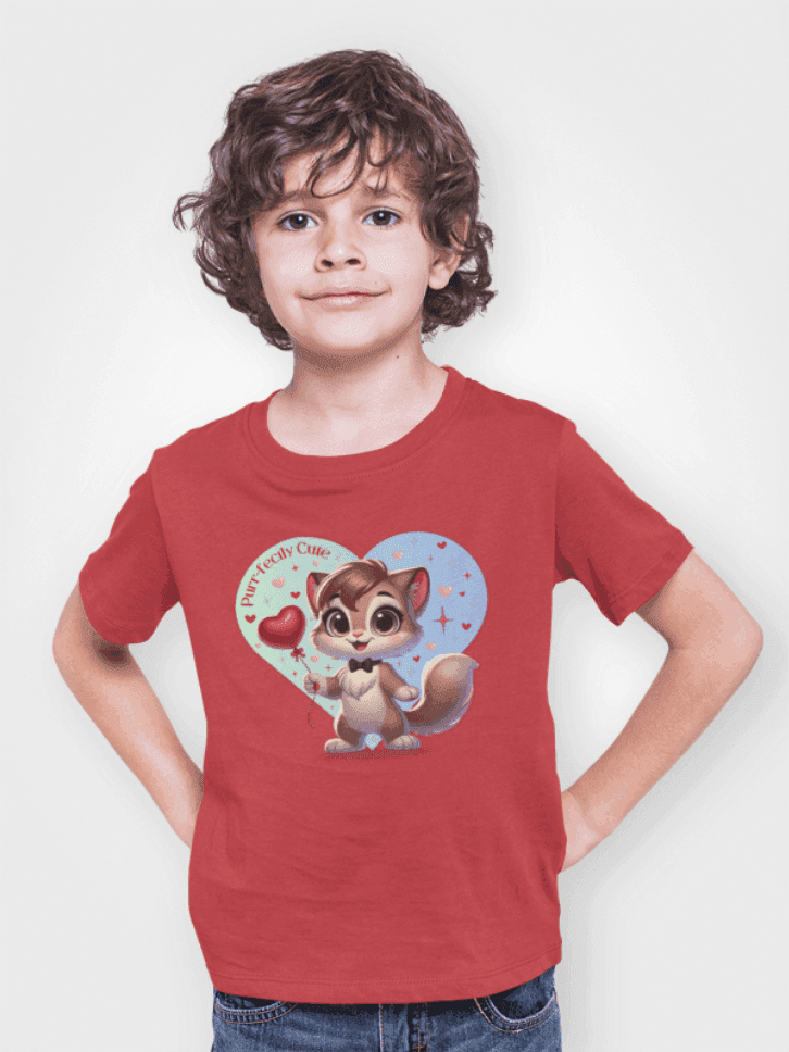 💙 Purr-fectly Cute😻 Kids Softstyle Tee ✨ Dapper style for your little man! - Whippie's