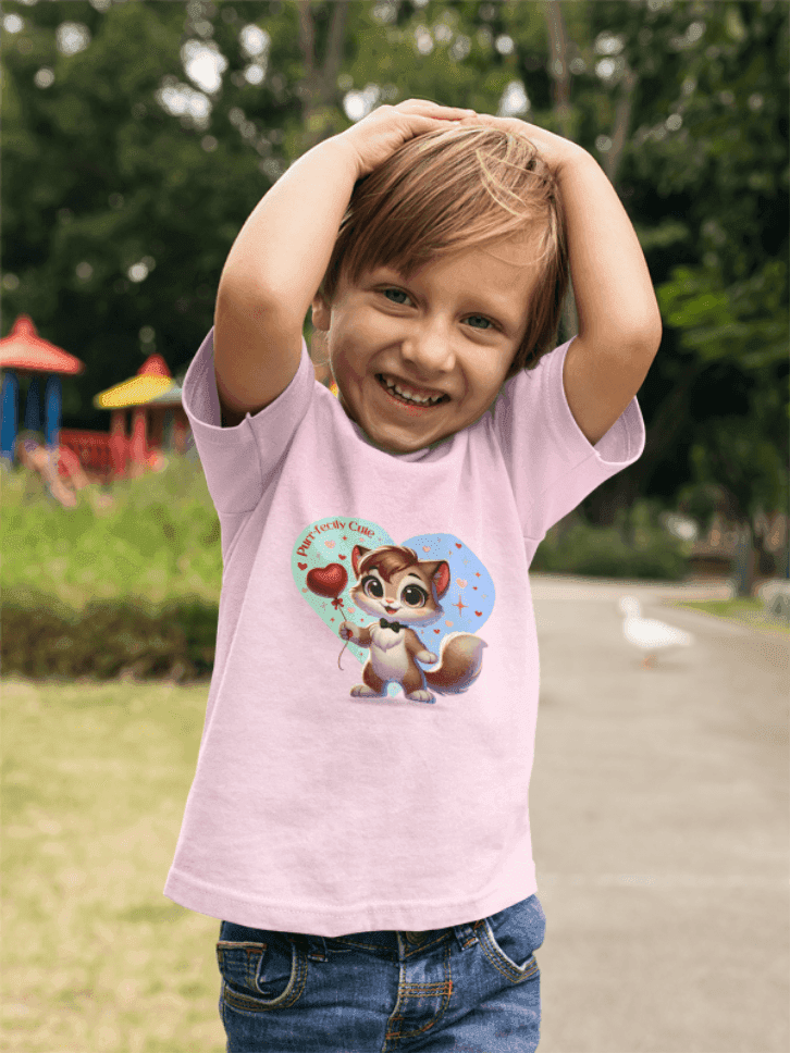💙 Purr-fectly Cute😻 Kids Softstyle Tee ✨ Dapper style for your little man! - Whippie's