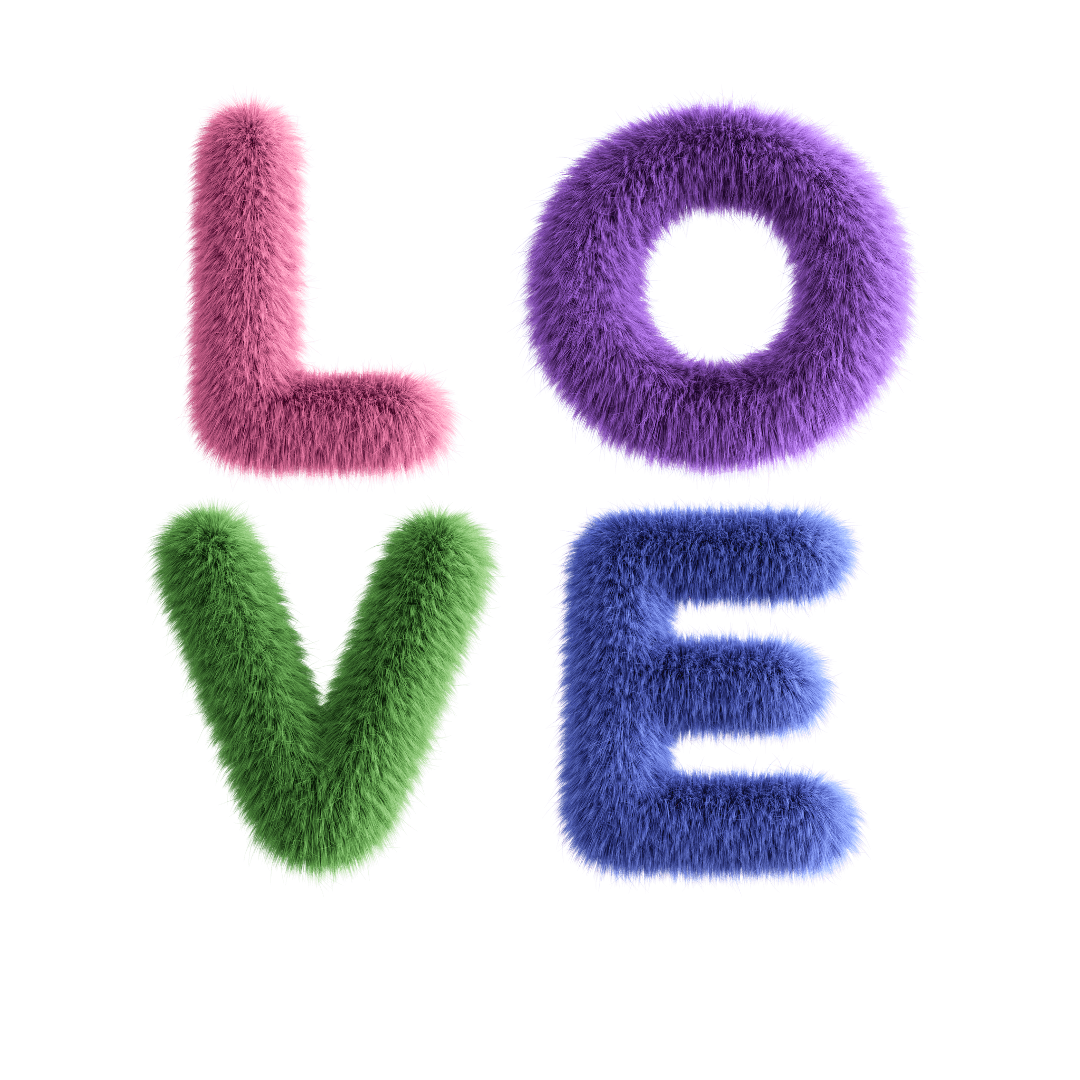 Fuzzy Love - Unisex Fleece Sweatshirt - Spread the Love ❤️ - Whippie's