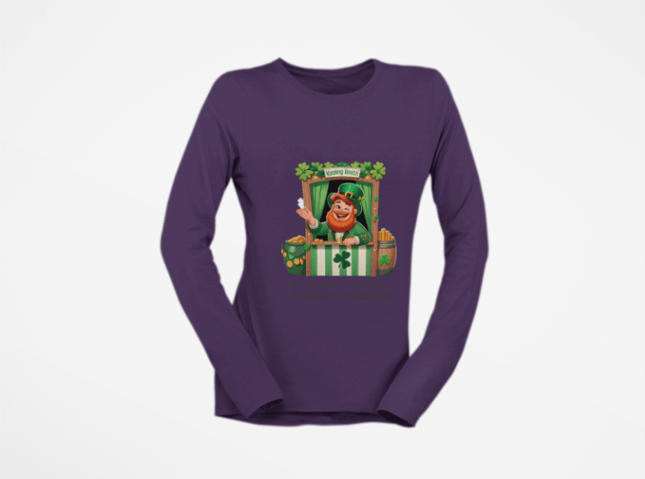 Kiss Me, I'm Irish - Everyone Is on St. Patrick's Day! 💋🍀 Irish Man - Unisex Ultra Cotton Long Sleeve Tee - Whippie's