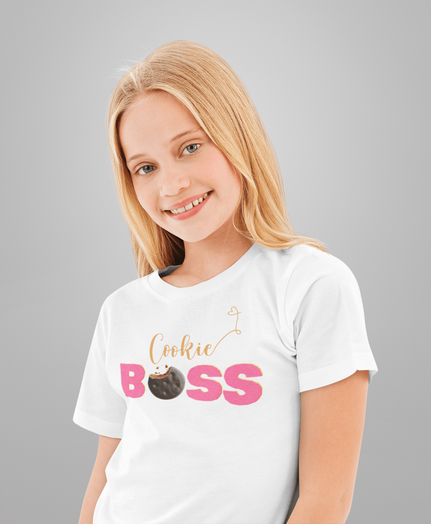 Cookie B🍪SS Youth Tee - Sweetest Job Ever! 🍪👑 - Whippie's