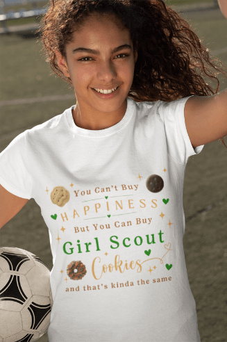 You Can't Buy Happiness, But... Women's Tee 🍪❤️ - Whippie's