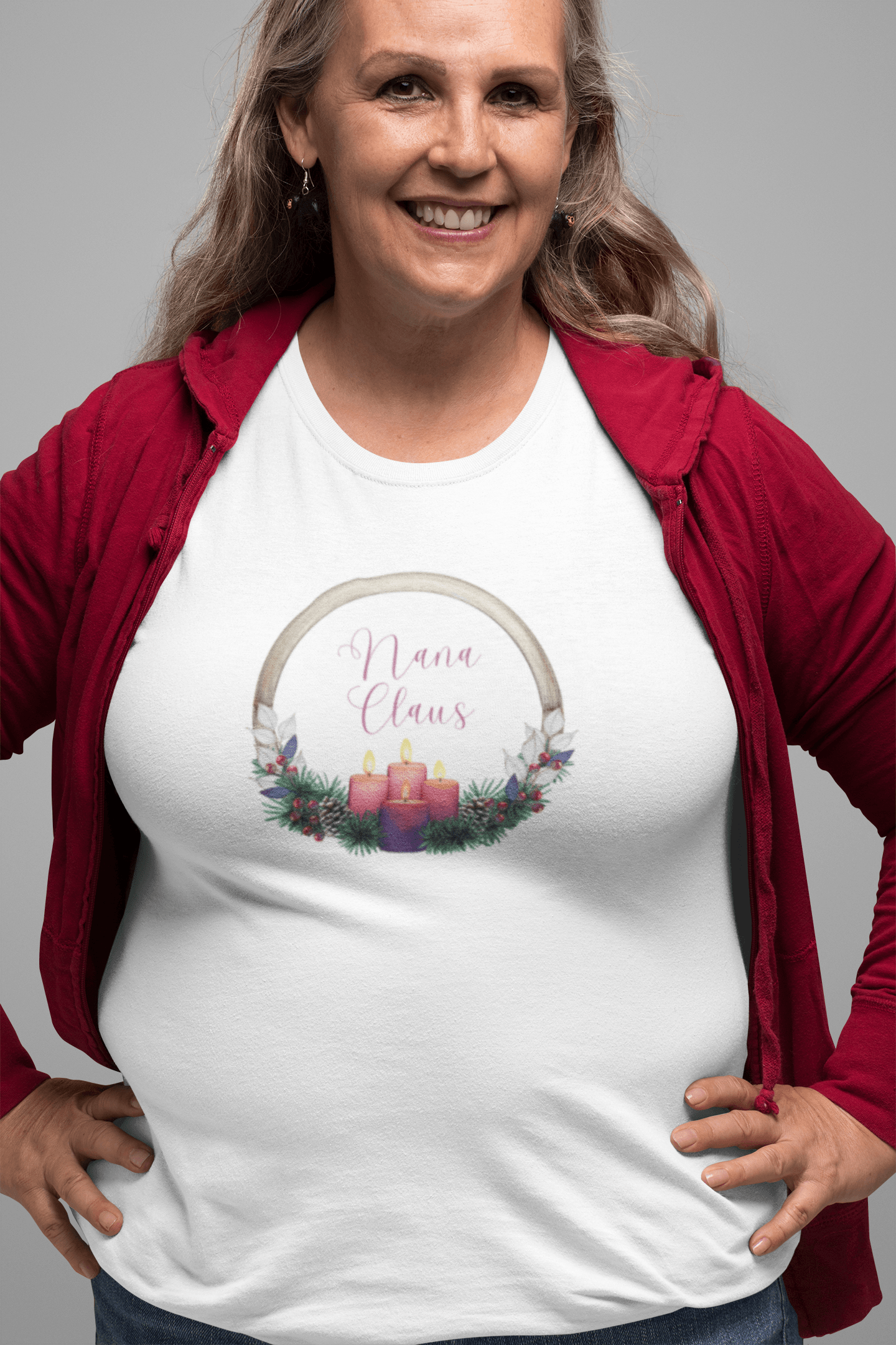 Nana Claus - Spreading Christmas Cheer! 🤶🏻🎄 - Women's Softstyle Tee - Whippie's