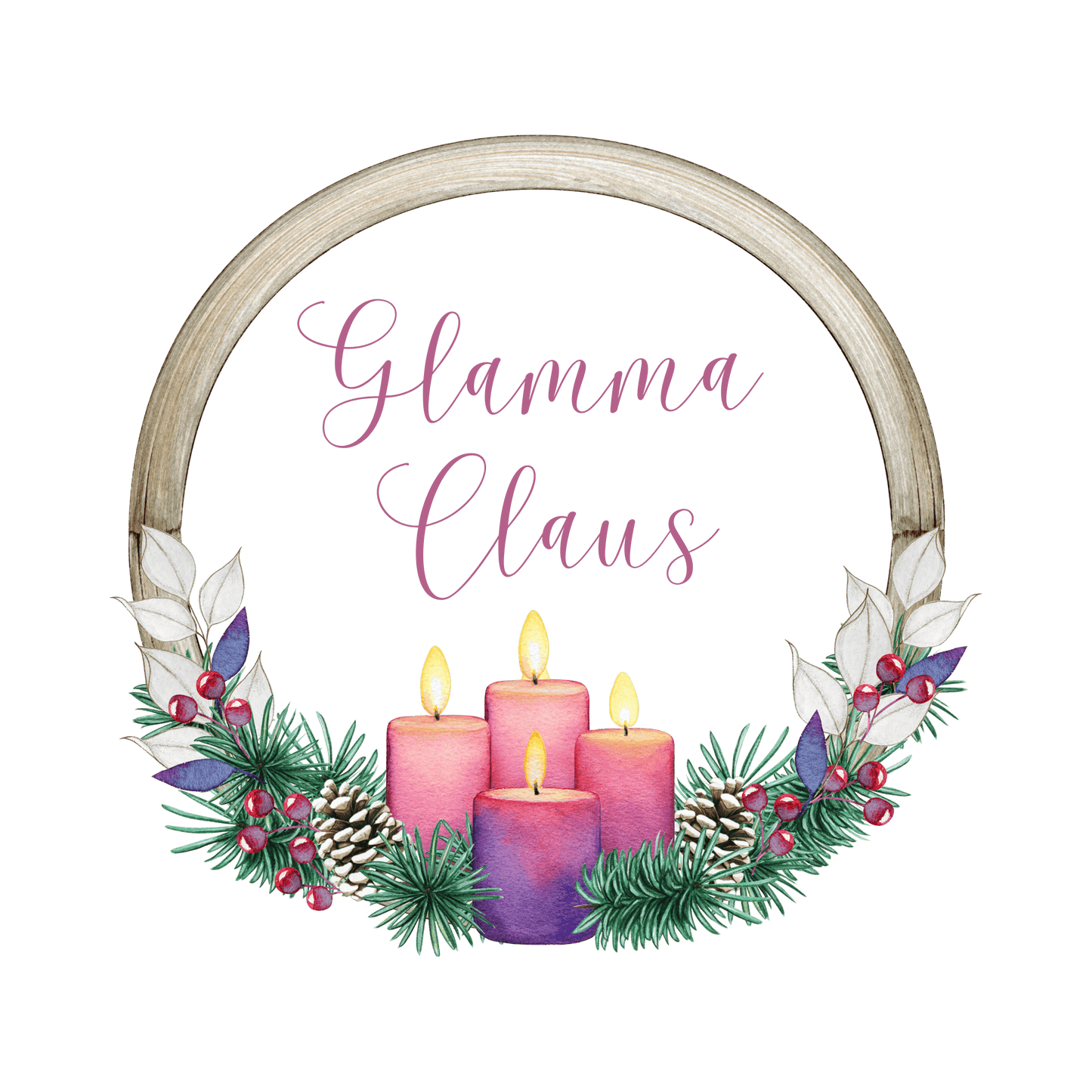 Glamma Claus - Christmas Cheer! 🤶🎄 - Women's Softstyle Tee - Whippie's
