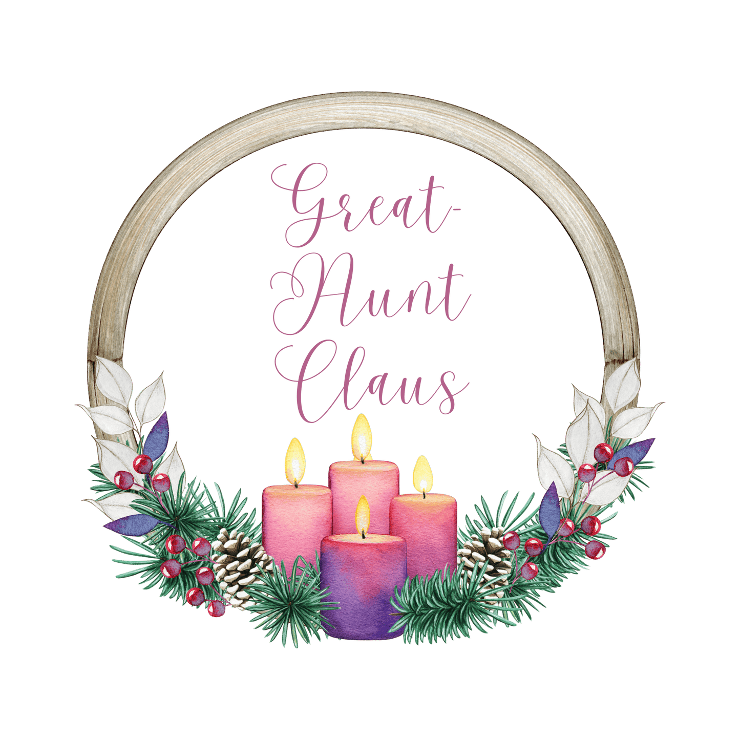 Great Aunt Claus - Christmas Cheer! 🤶🎄 Women's Softstyle Tee - Whippie's