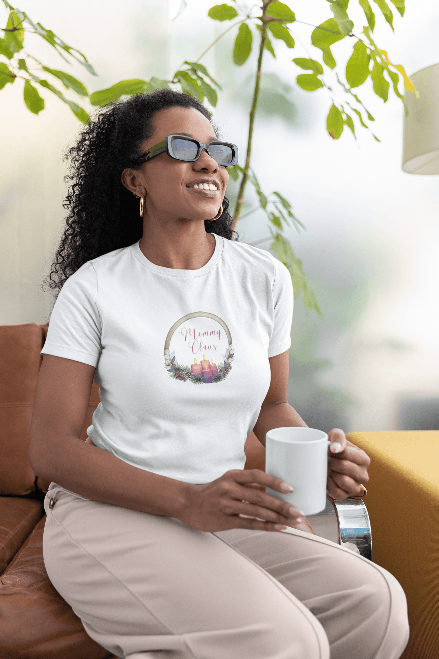 Mommy Claus - Christmas Cheer! 🤶🎄 Women's Softstyle Tee - Whippie's