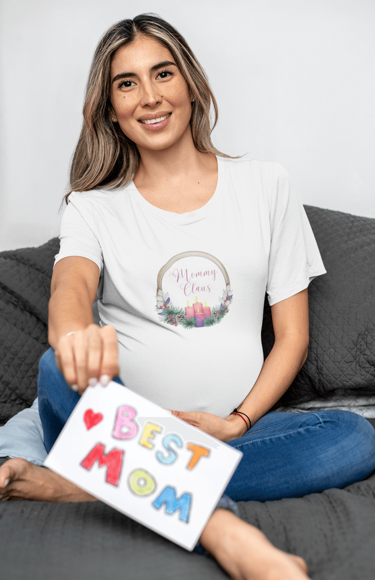 Mommy Claus - Christmas Cheer! 🤶🎄 Women's Softstyle Tee - Whippie's