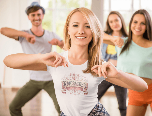 Nutcracker Crest - A Magical Christmas! 🎄 Women's Softstyle Tee - Whippie's