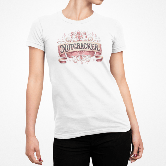 Nutcracker Crest - A Magical Christmas! 🎄 Women's Softstyle Tee - Whippie's